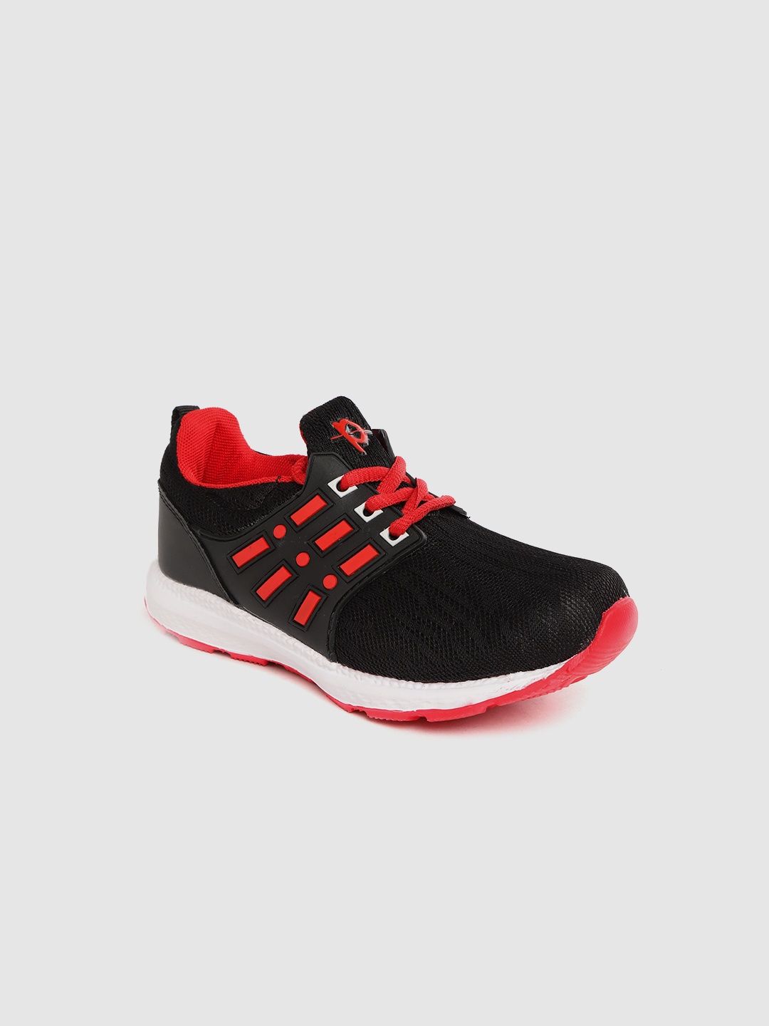 

Provogue Boys Black Woven Design Running Shoes