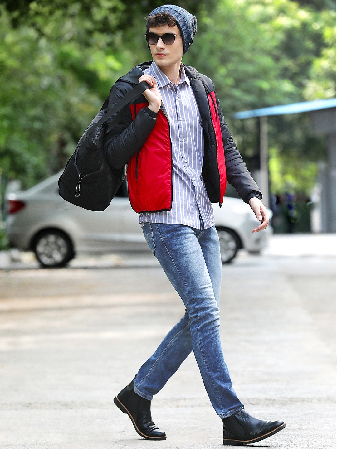 

Flying Machine Men Blue Michael Tapered Fit Jeans