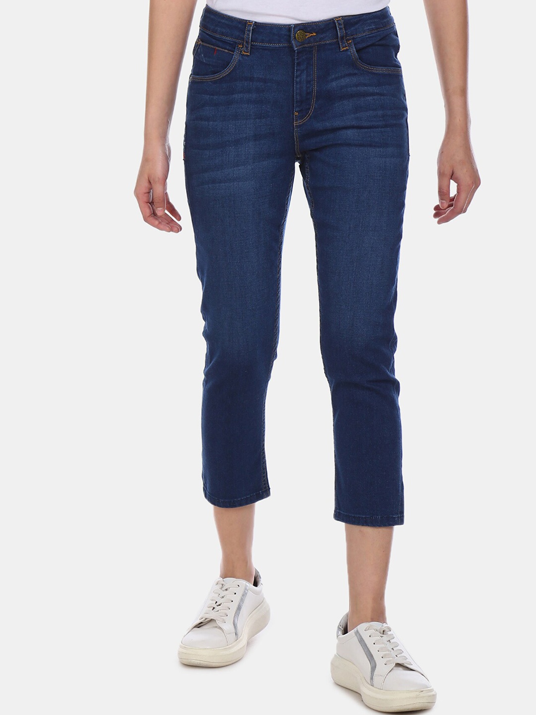 

U.S. Polo Assn. Women Blue Regular Fit Jeans