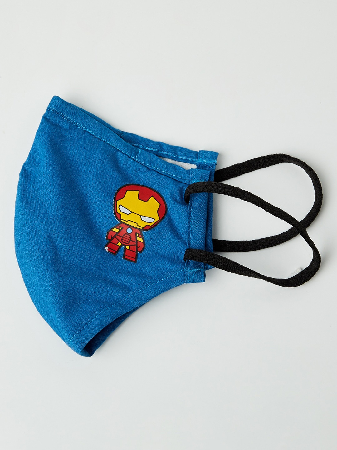 

Max Boys Blue & Red Printed 3-Ply Reusable Cloth Face Mask