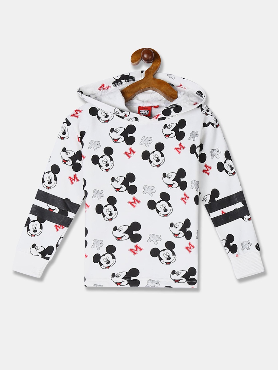 

Colt Girls White Mickey Mouse Printed Sweatshirt