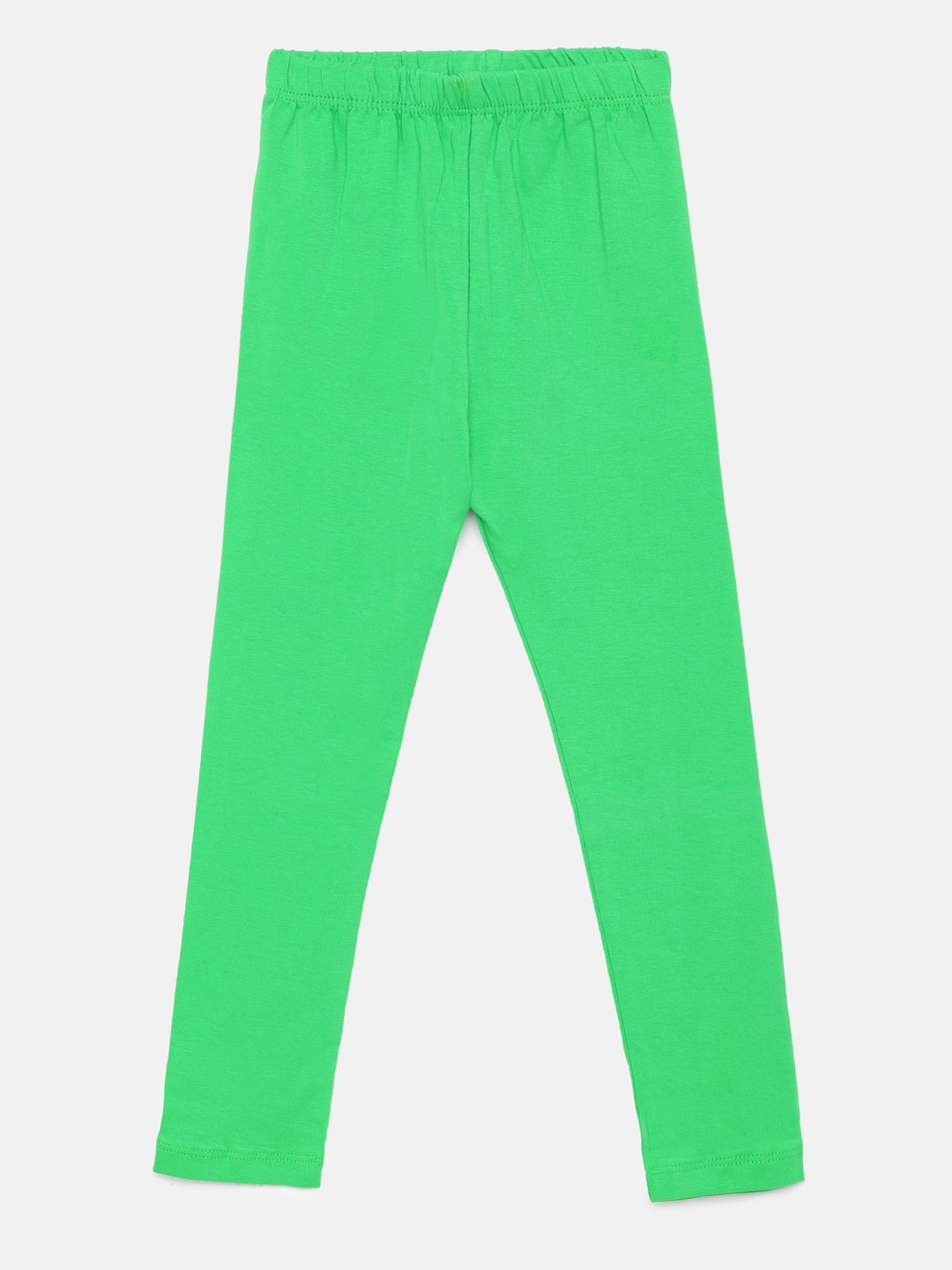 

Robinbosky Girls Green Premium Stretchable Churidar Length Leggings