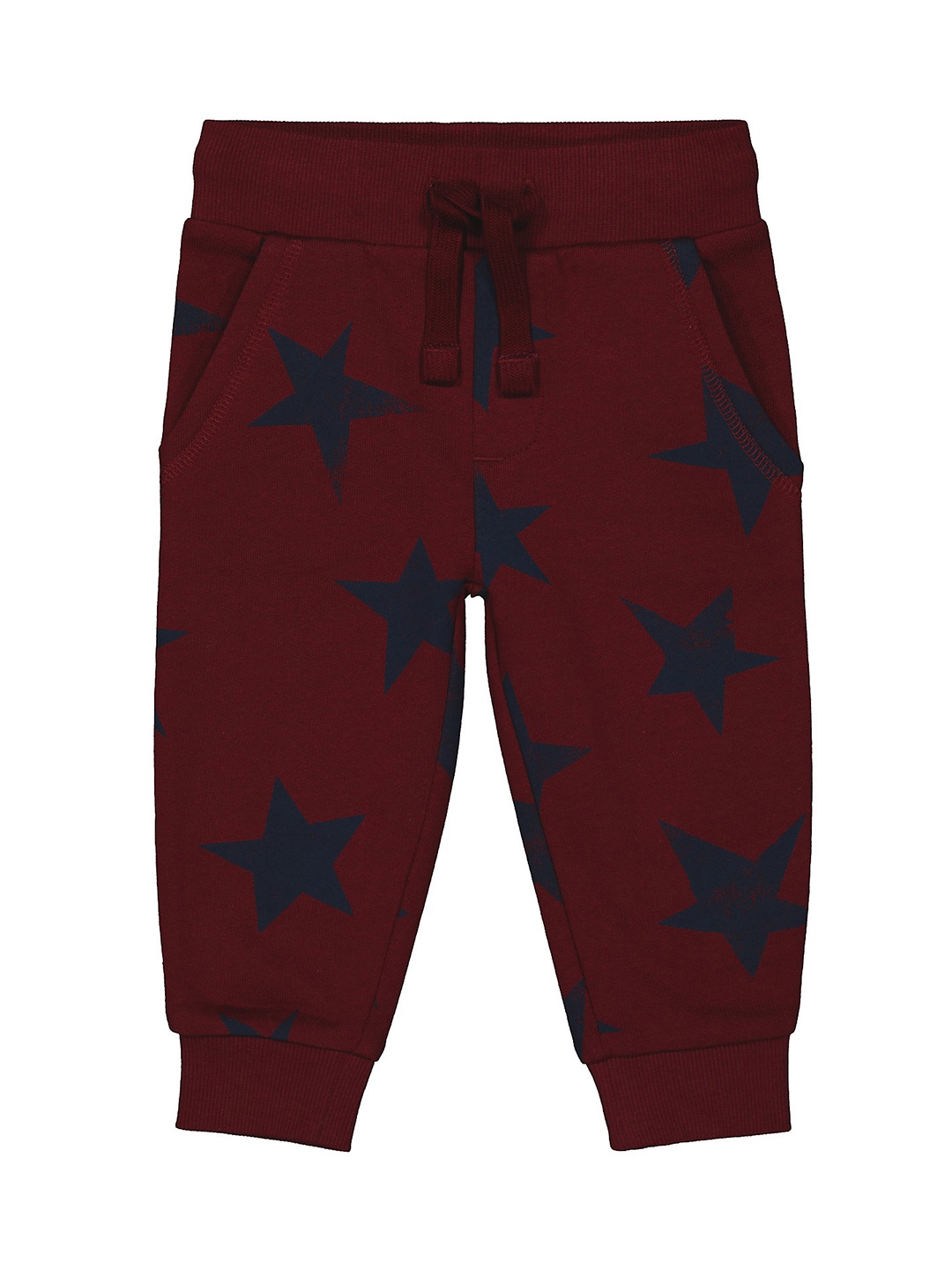 

mothercare Boys Burgundy Printed Joggers