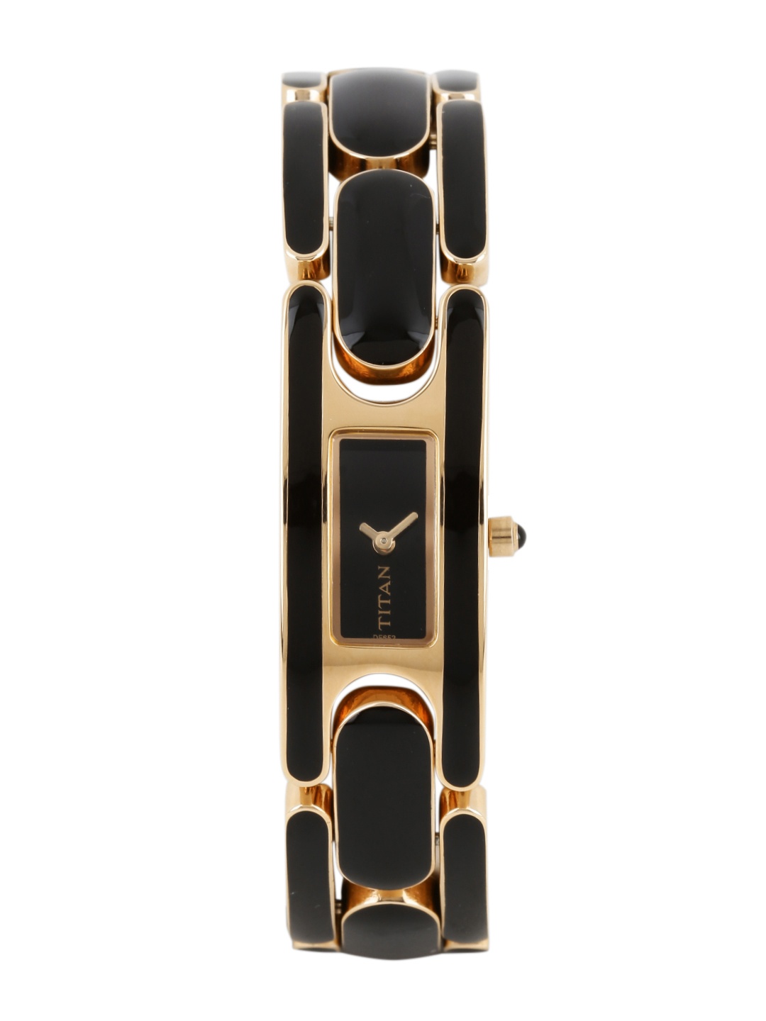 

Titan Women Black Dial Watch 9721WM02J