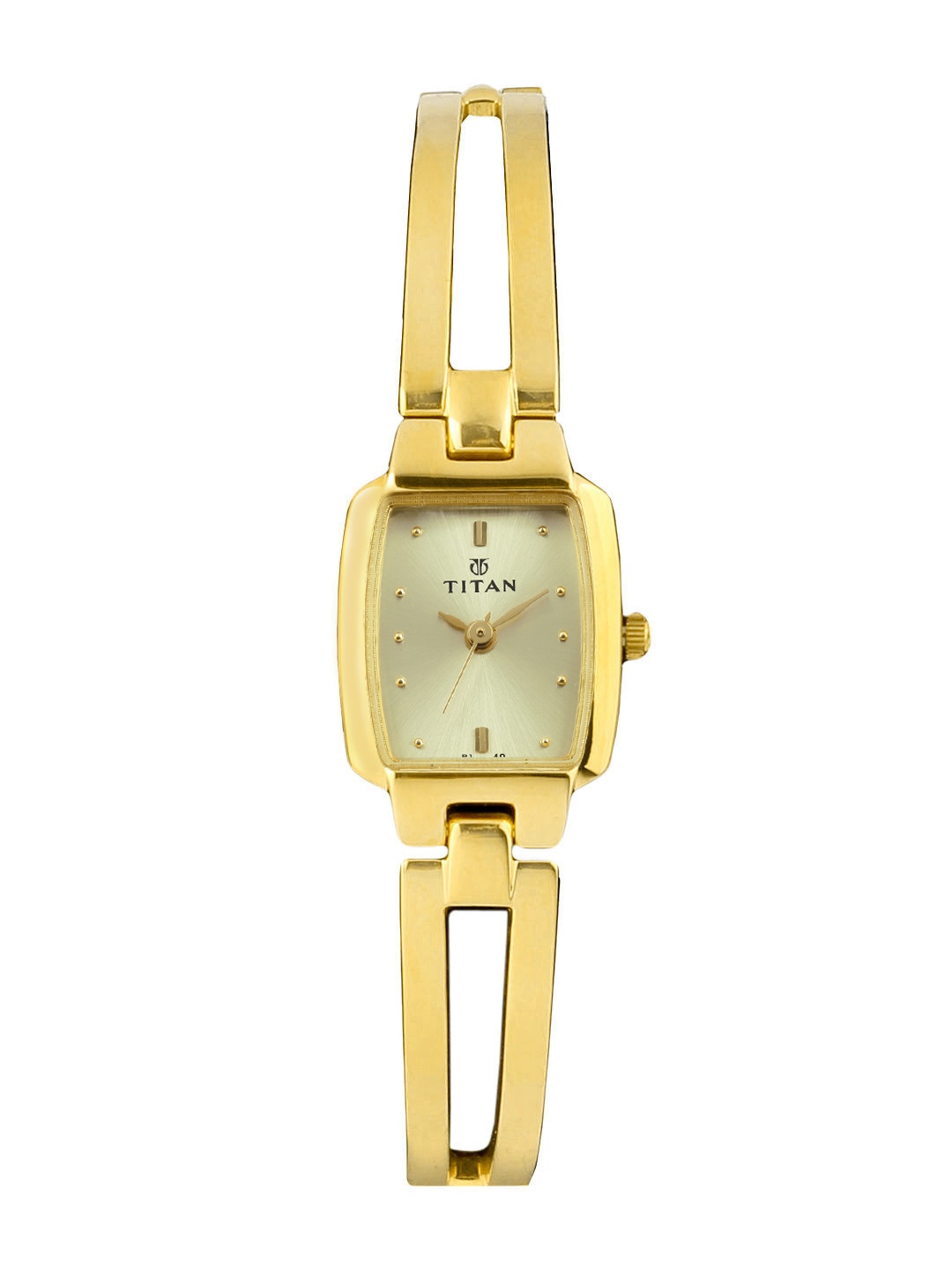 

Titan Women Gold-Toned Dial Watch NH2131YM04