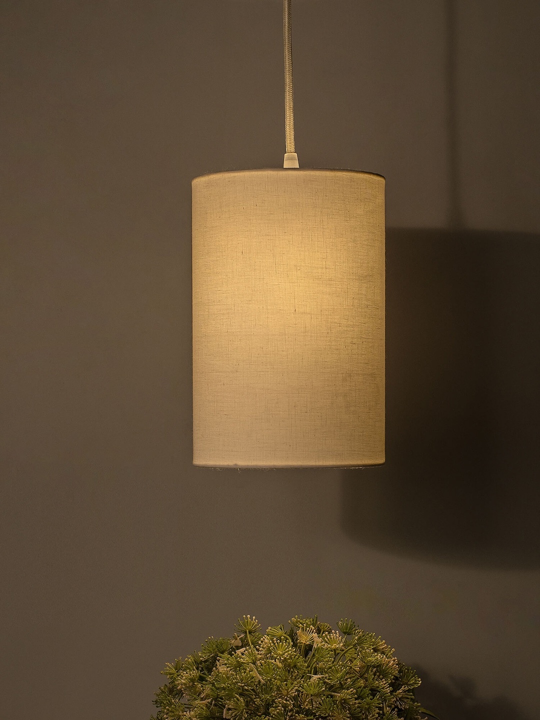 

Homesake White Printed Contemporary Hanging Lamp
