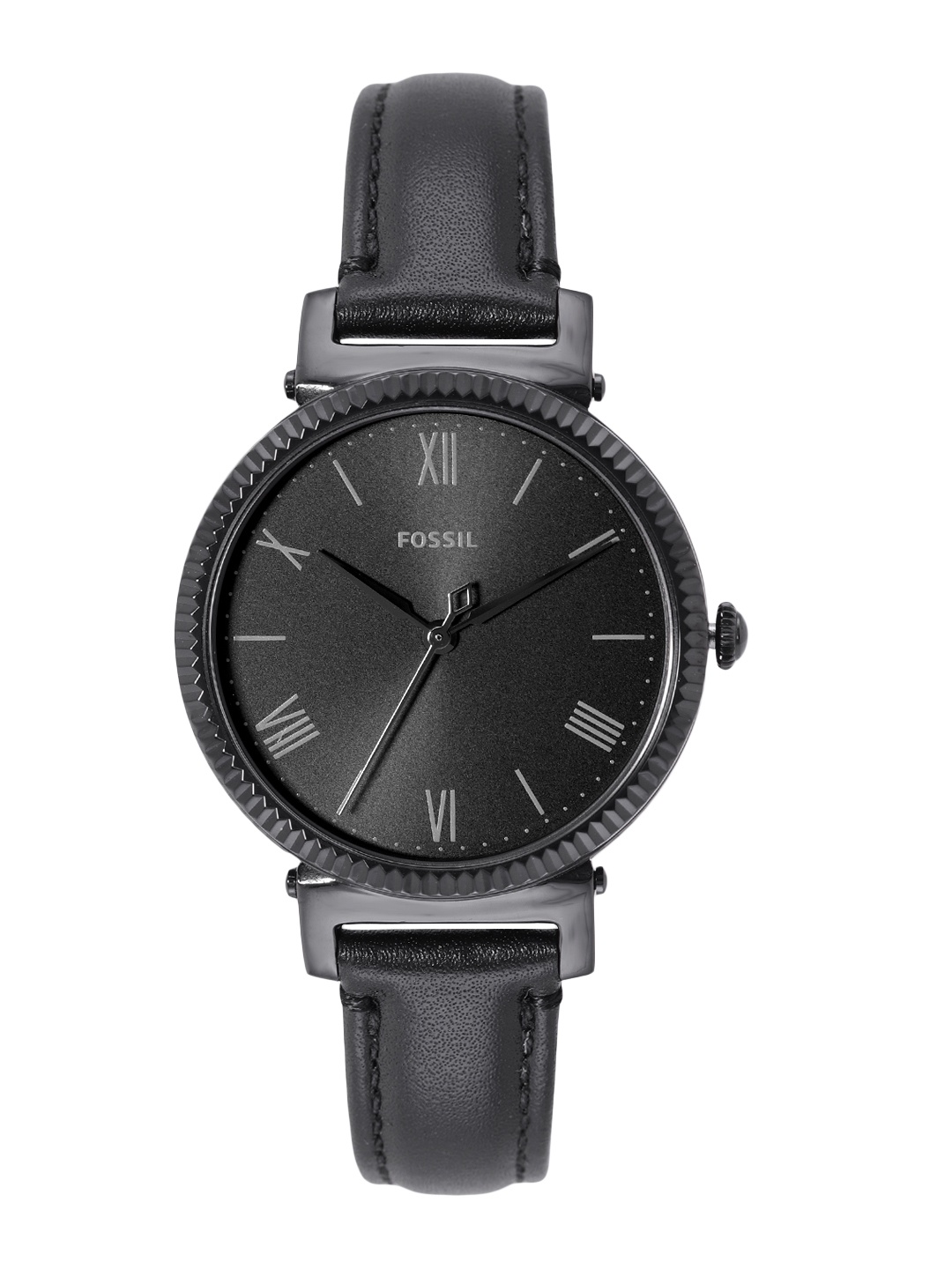 

Fossil Women Black Daisy Analogue Watch ES4863
