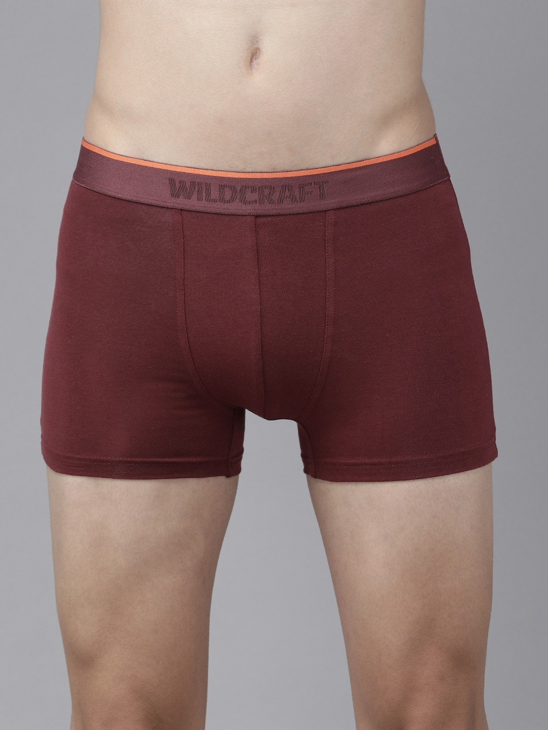 

Wildcraft Men Maroon Solid Antimicrobial Antiodour Trunks- 8903338322092