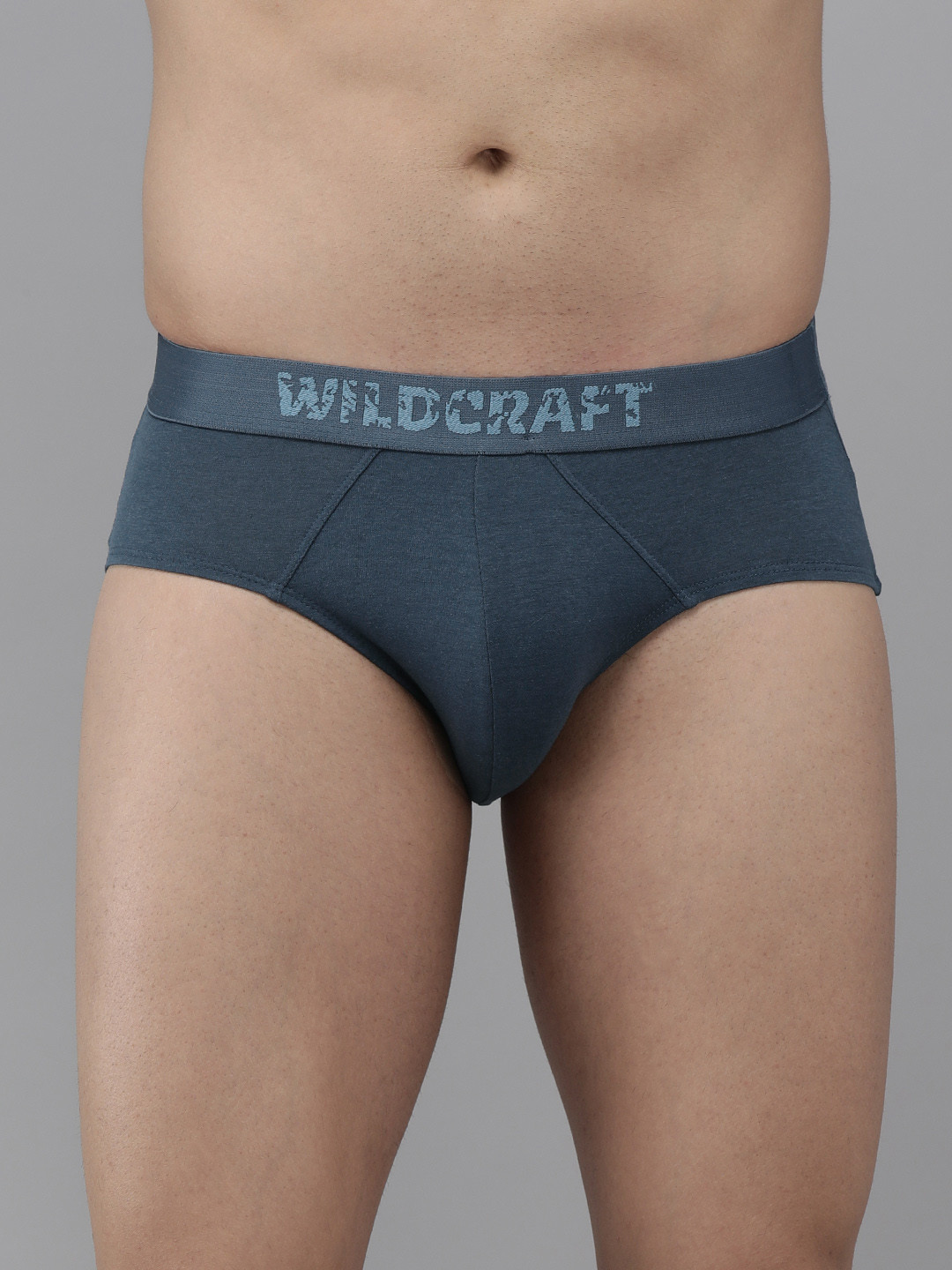 

Wildcraft Men Navy Blue Solid Antimicrobial Antiodour Briefs 8903338321583