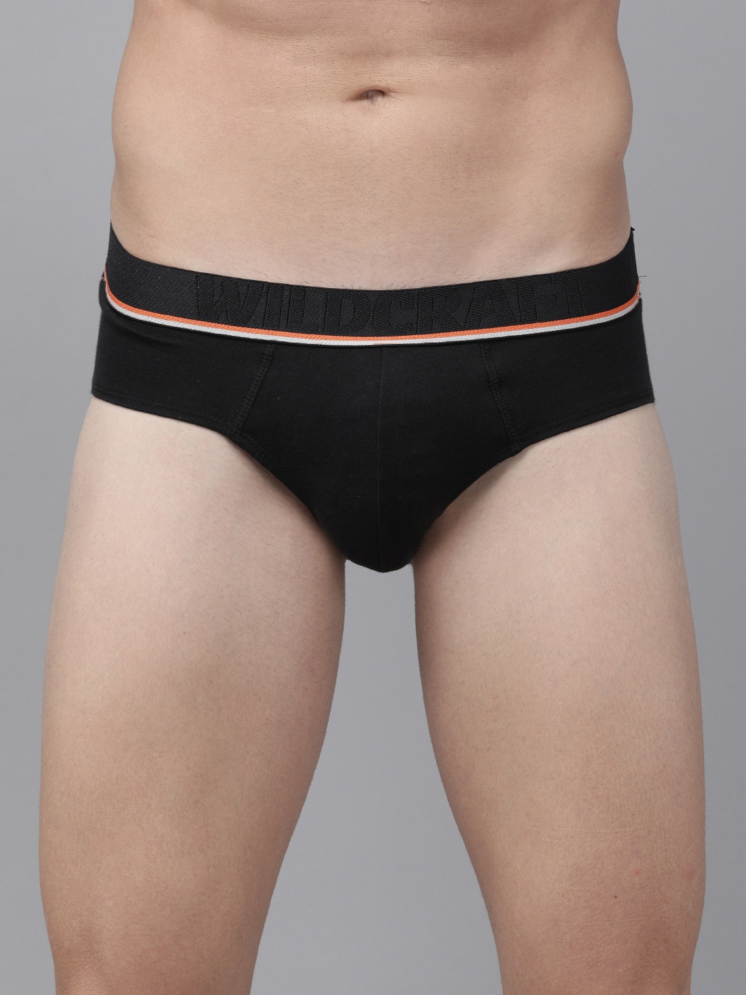 

Wildcraft Men Black Solid Antimicrobial Antiodour Briefs 8903338320685
