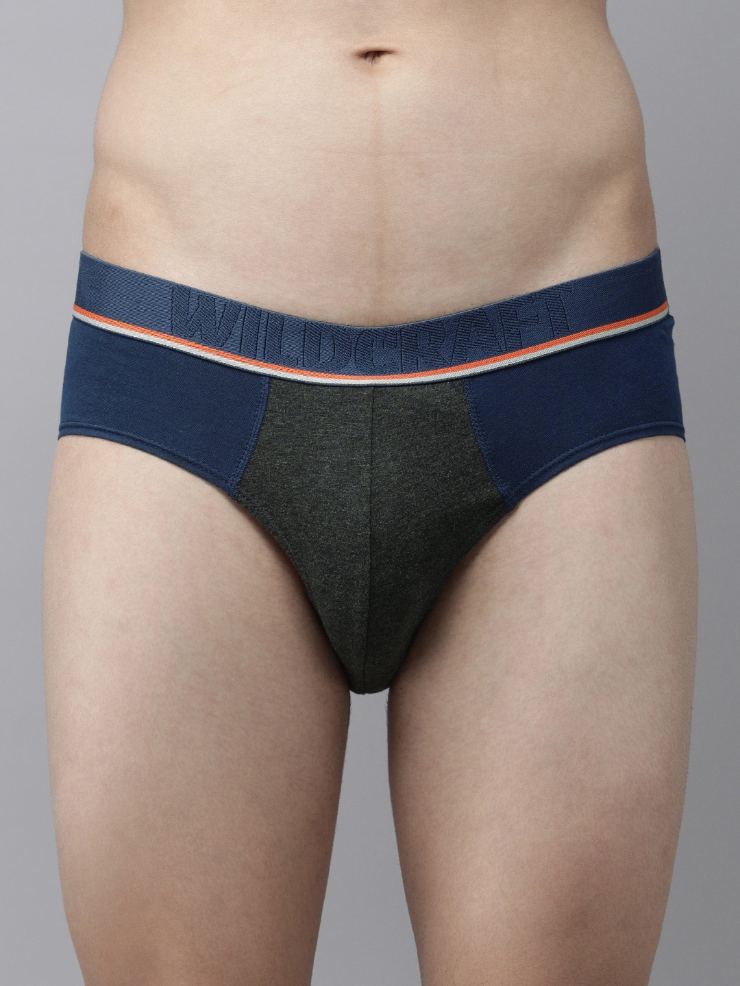 

Wildcraft Men Navy Blue Solid Antimicrobial Antiodour Briefs- 8903338320807
