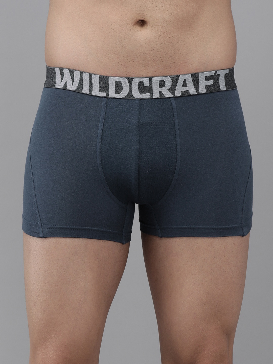 

Wildcraft Men Navy Blue Solid Antimicrobial Trunks 8903338322344