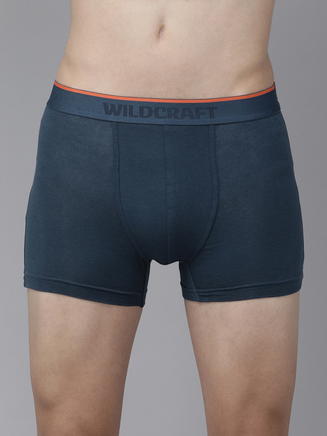 

Wildcraft Men Navy Blue Solid Antimicrobial Antiodour Trunks- 8903338322016