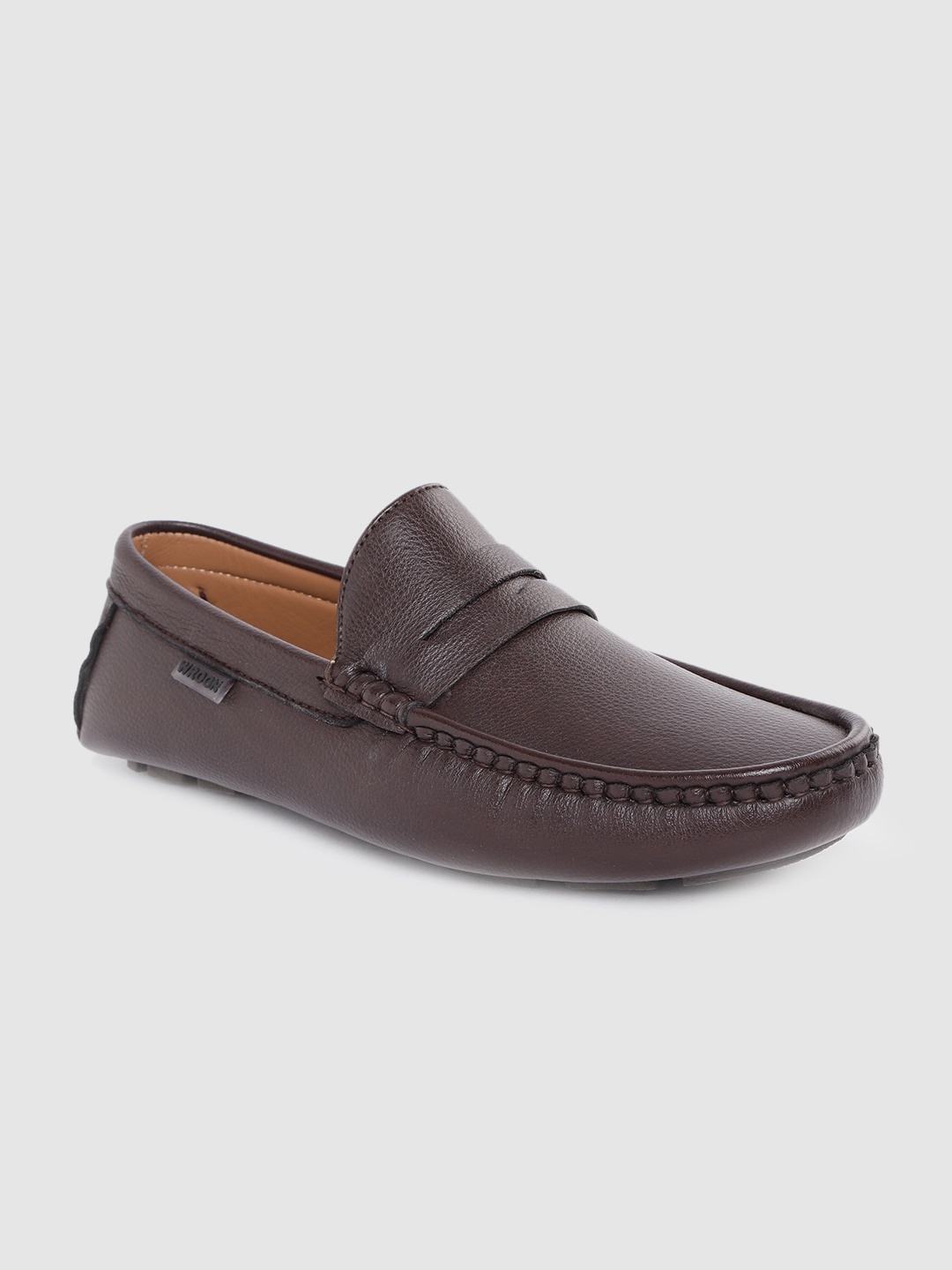 

WROGN Men Brown Solid Loafers