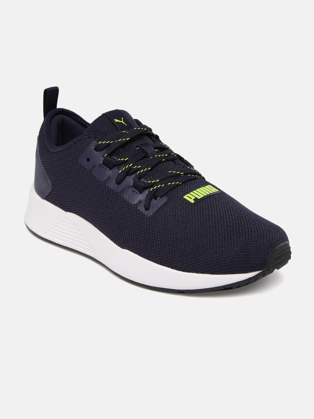 

one8 x PUMA Men Navy Blue Fame Solid Sneakers