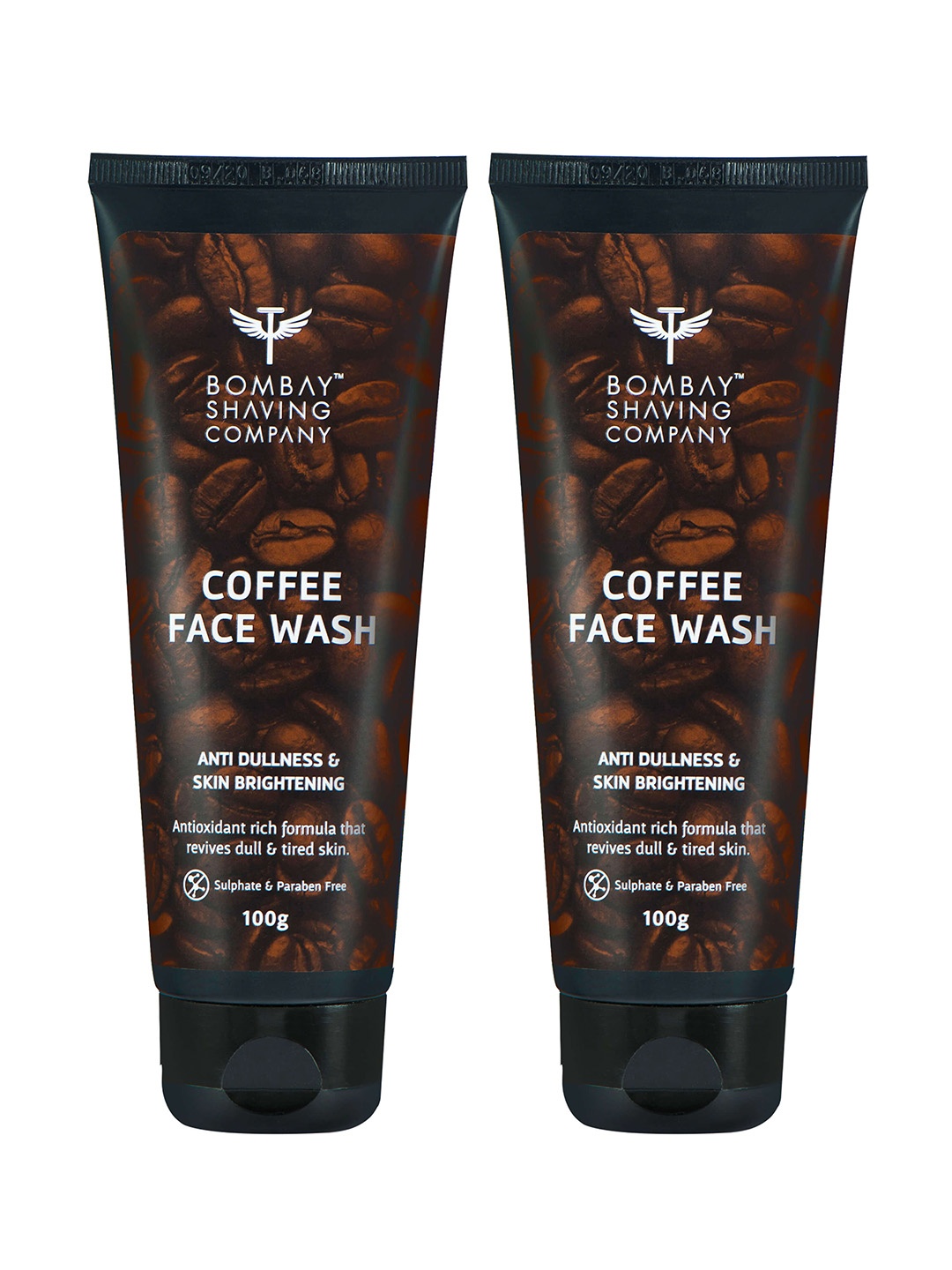 

Bombay Shaving Company Unisex Coffee Face Wash - Pack of 2, Brown