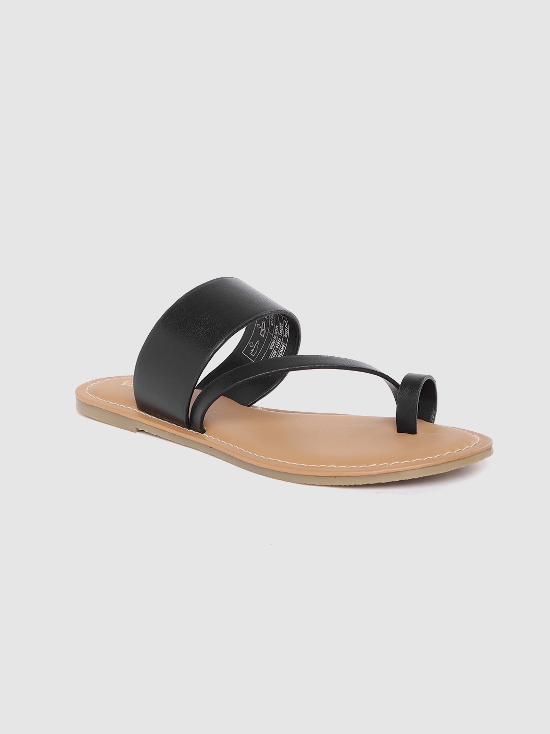 

Allen Solly Women Black Solid One Toe Flats