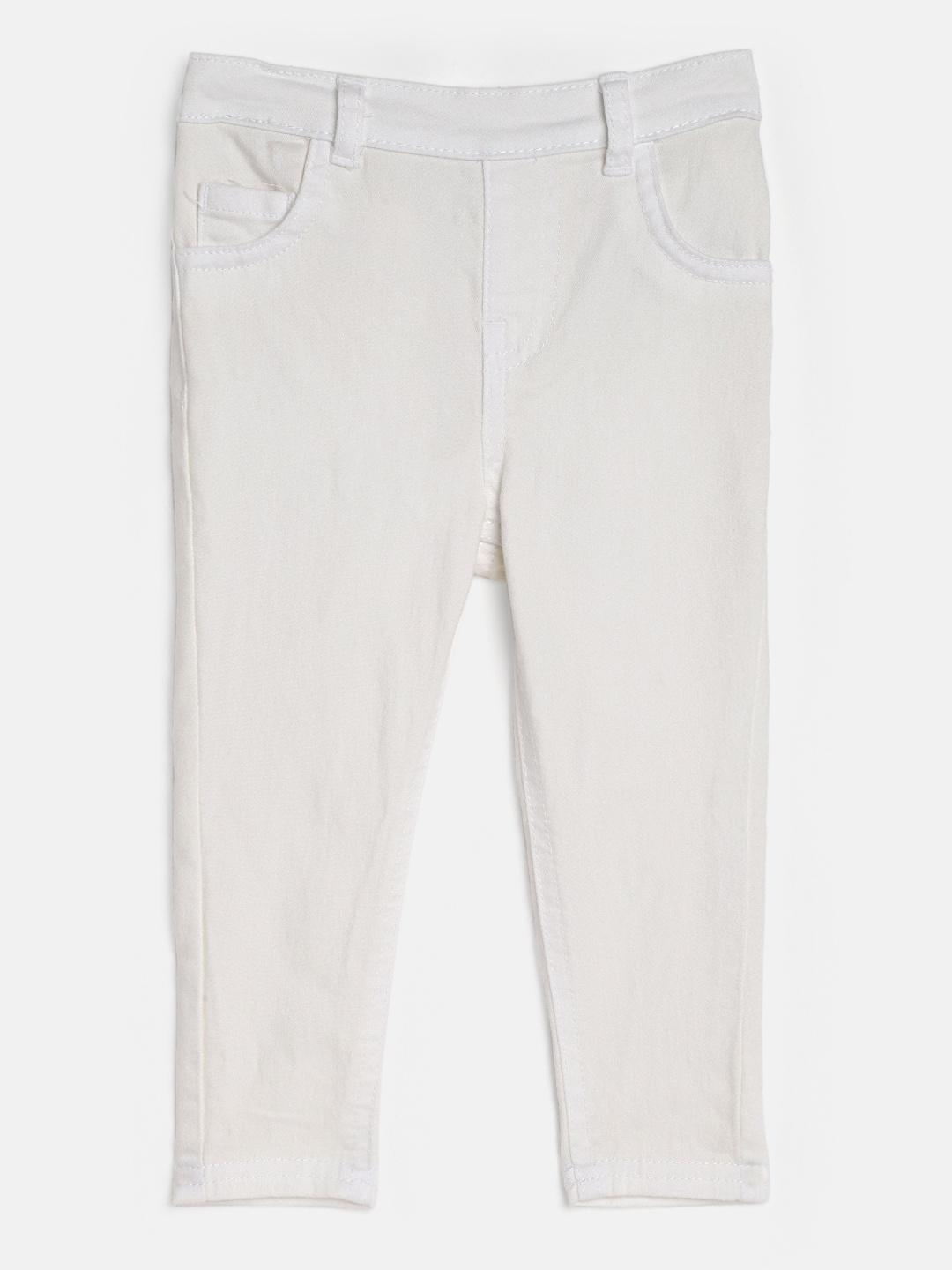 

mothercare Girl's White Jeggings
