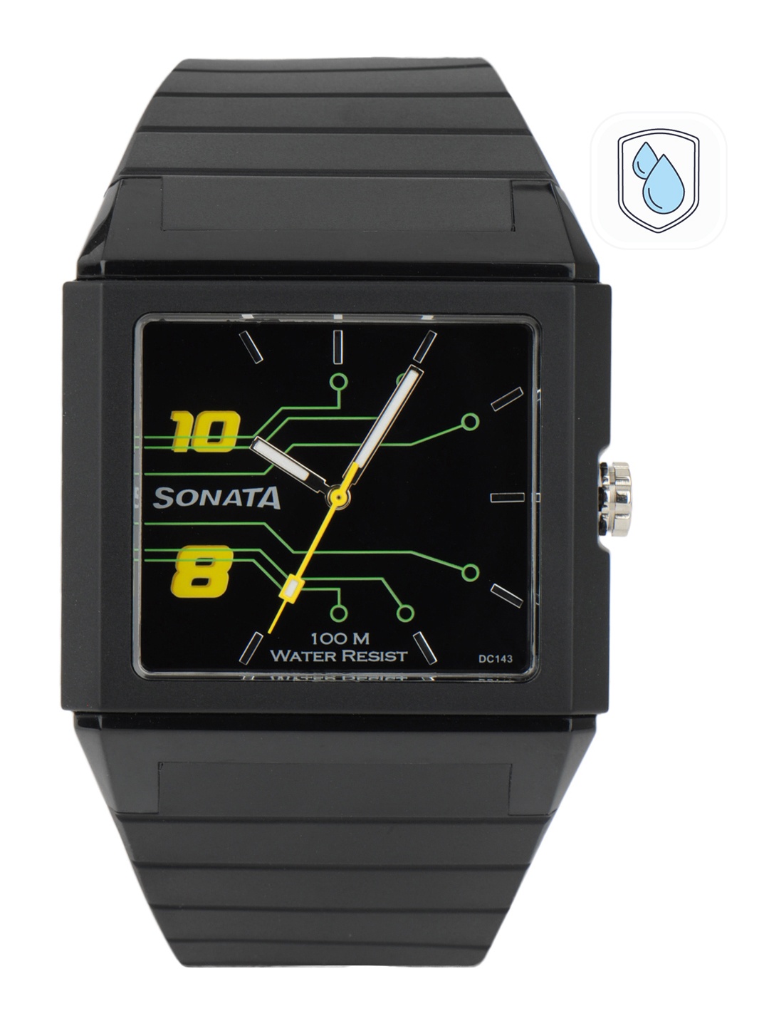 

Sonata Men Black Dial Ocean Series Men Analogue Watch ND7988PP01J