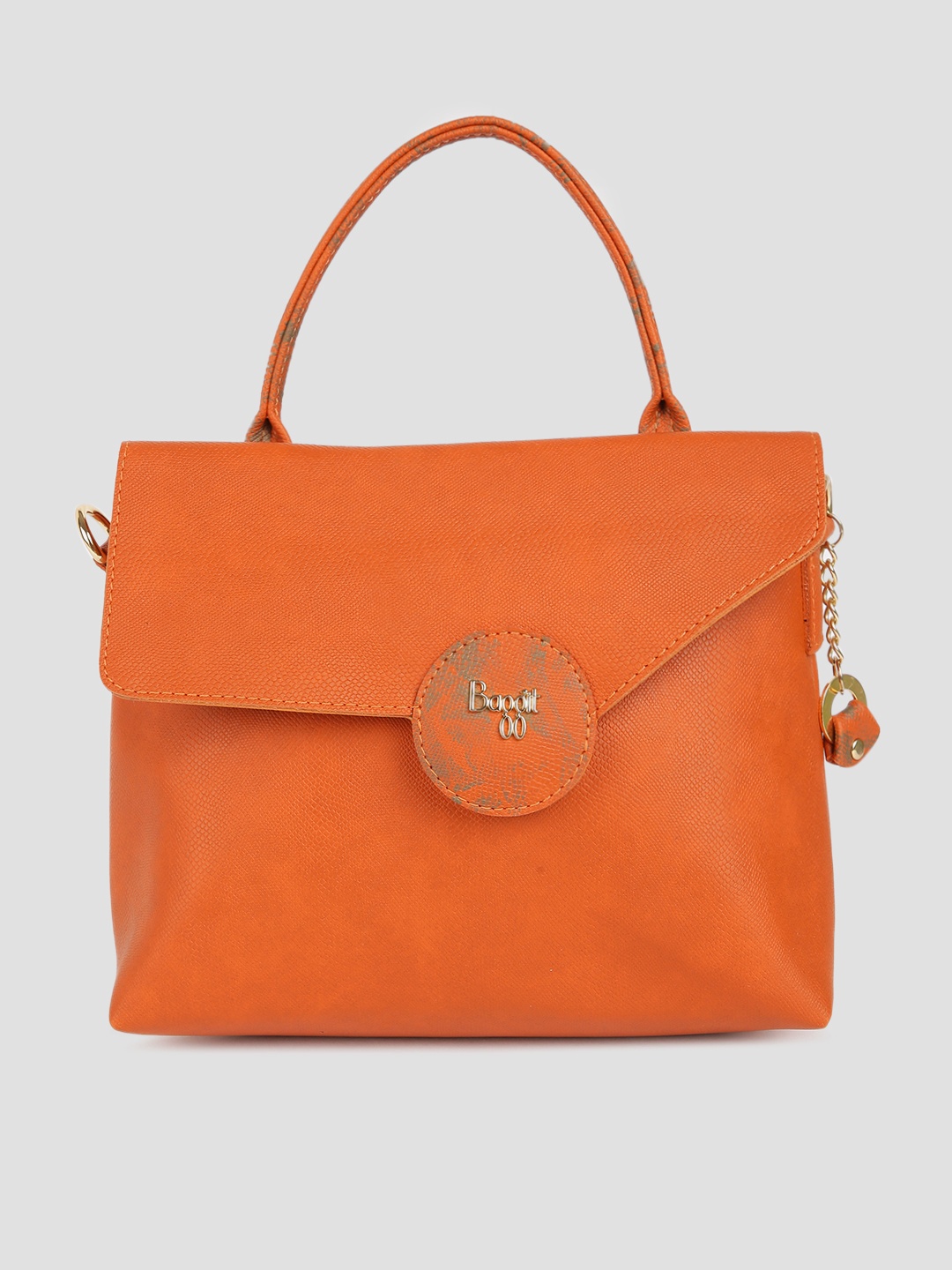 

Baggit Orange Solid PRESLEY TRIVAGO 5 Handheld Bag