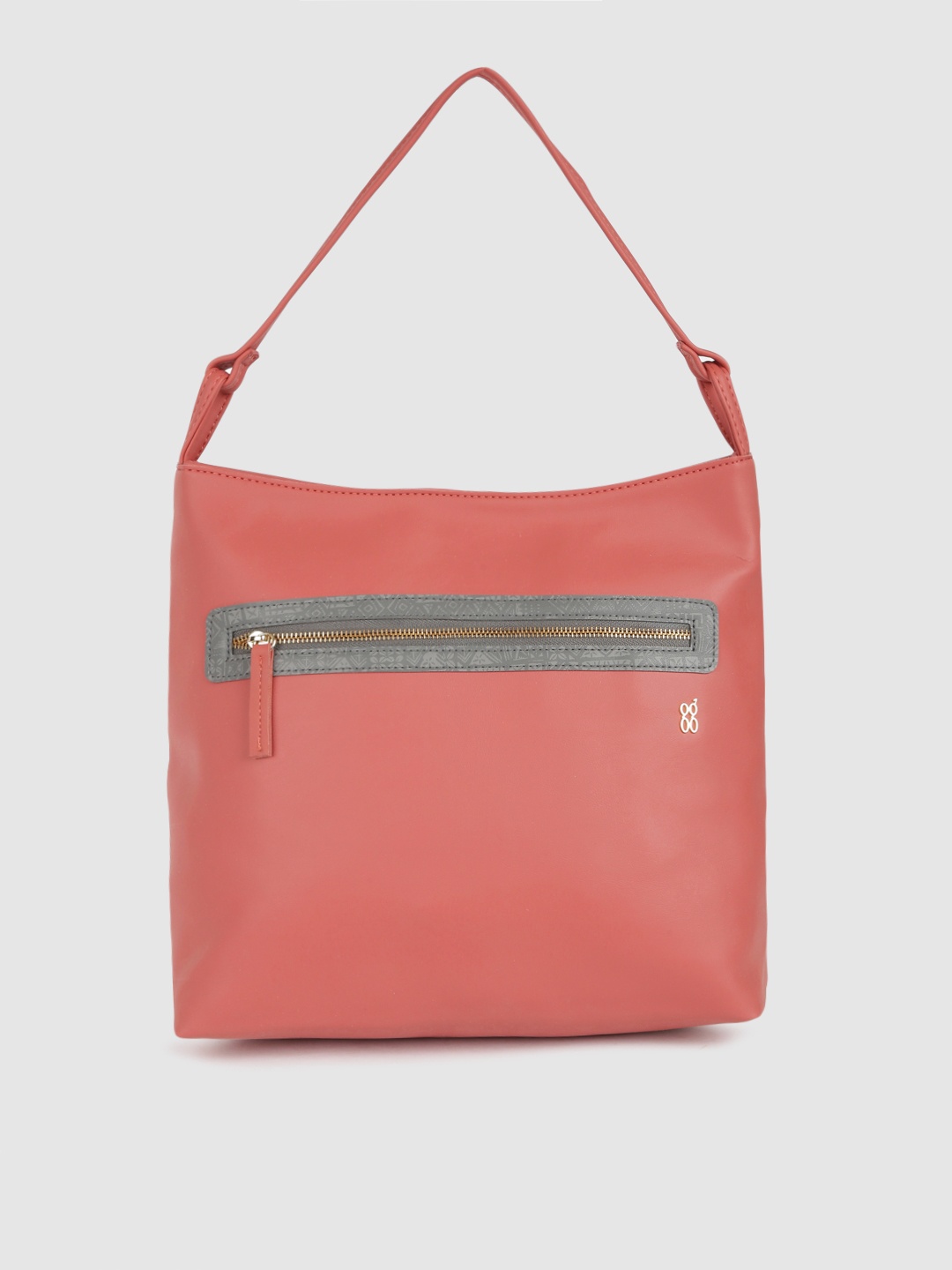 

Baggit Pink Solid LXE SCOTTED E DIEGO Hobo Bag