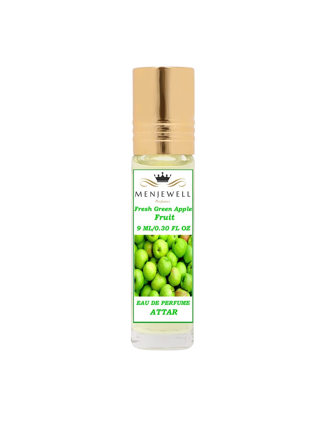 

Menjewell Fresh Green Apple Fruit Fragrance 9 ml, Transparent