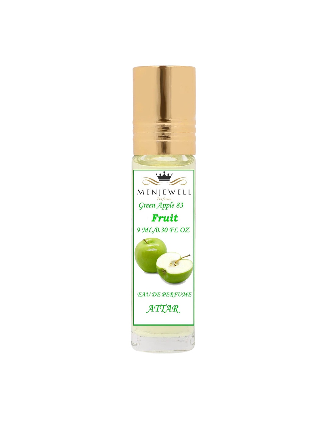 

Menjewell Fresh Green Apple Fruit Fragrance 9 ml, Transparent