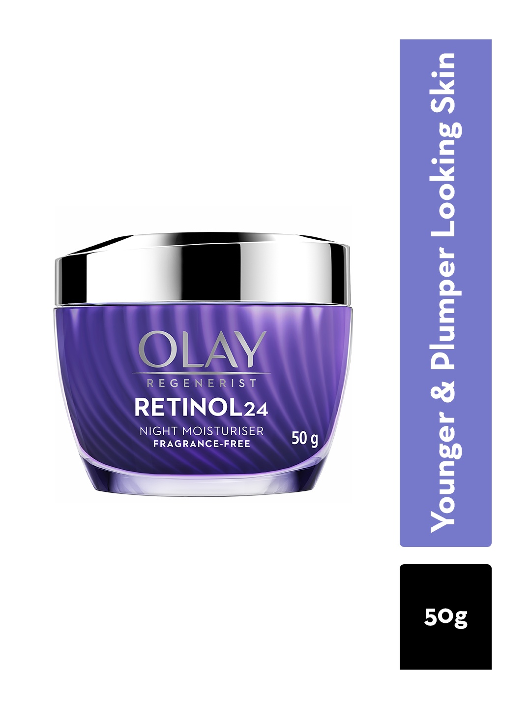 

Olay Regenerist Retinol 24 Night Cream - Fragrance Free - 50g, Purple