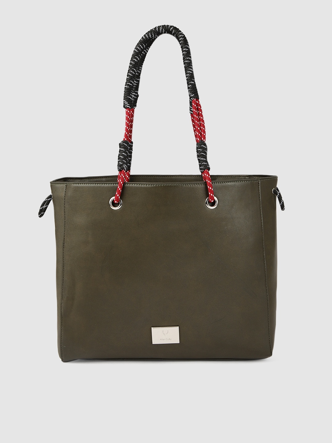 

Allen Solly Olive Green Solid Shoulder Bag