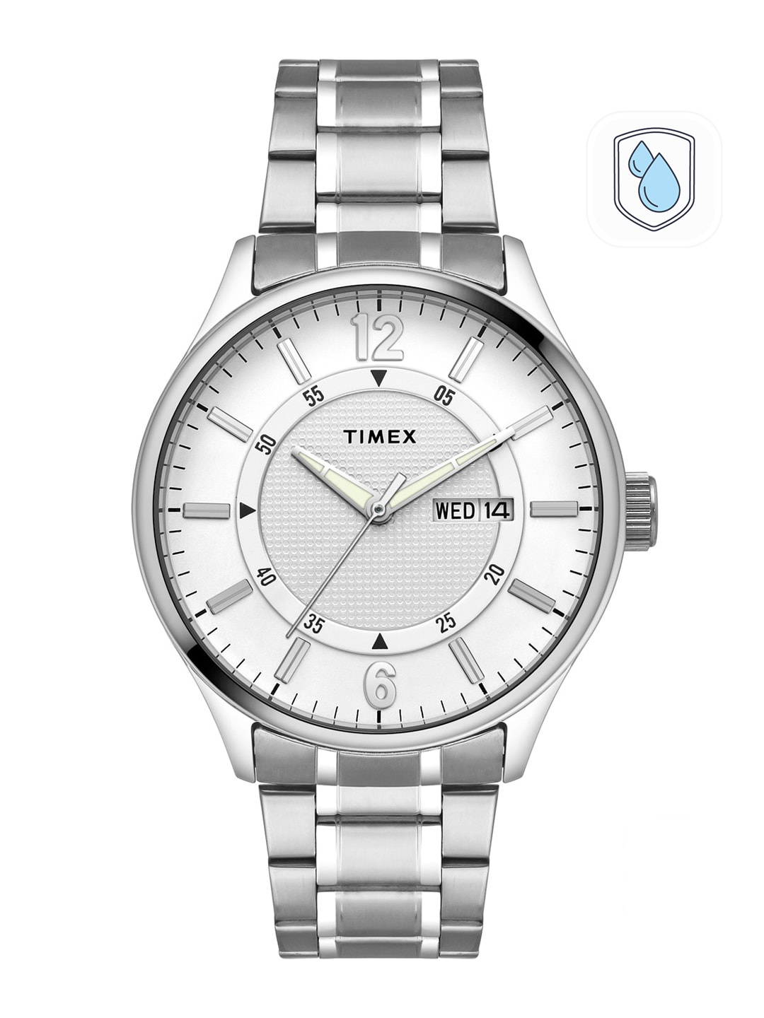 

Timex Men White Analogue Watch - TWEG19803