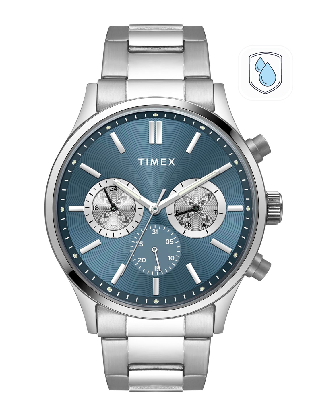 

Timex Men Blue Multifunction Analogue Watch - TWEG19604
