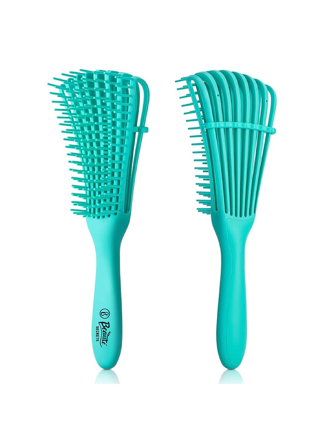 

Beaute Secrets Unisex Detangling Hair Comb Brush, Green