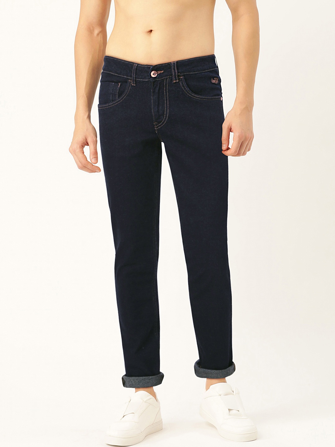 

Flying Machine Men Blue Jackson Skinny Fit Low-Rise Clean Look Stretchable Jeans