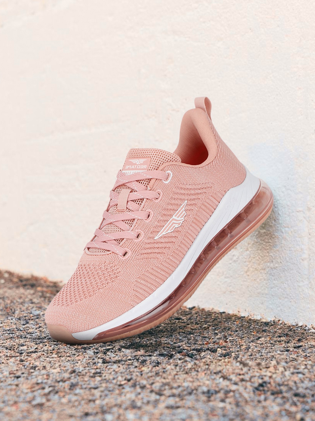 

Red Tape Women Pink Mesh Air + Walking Shoes