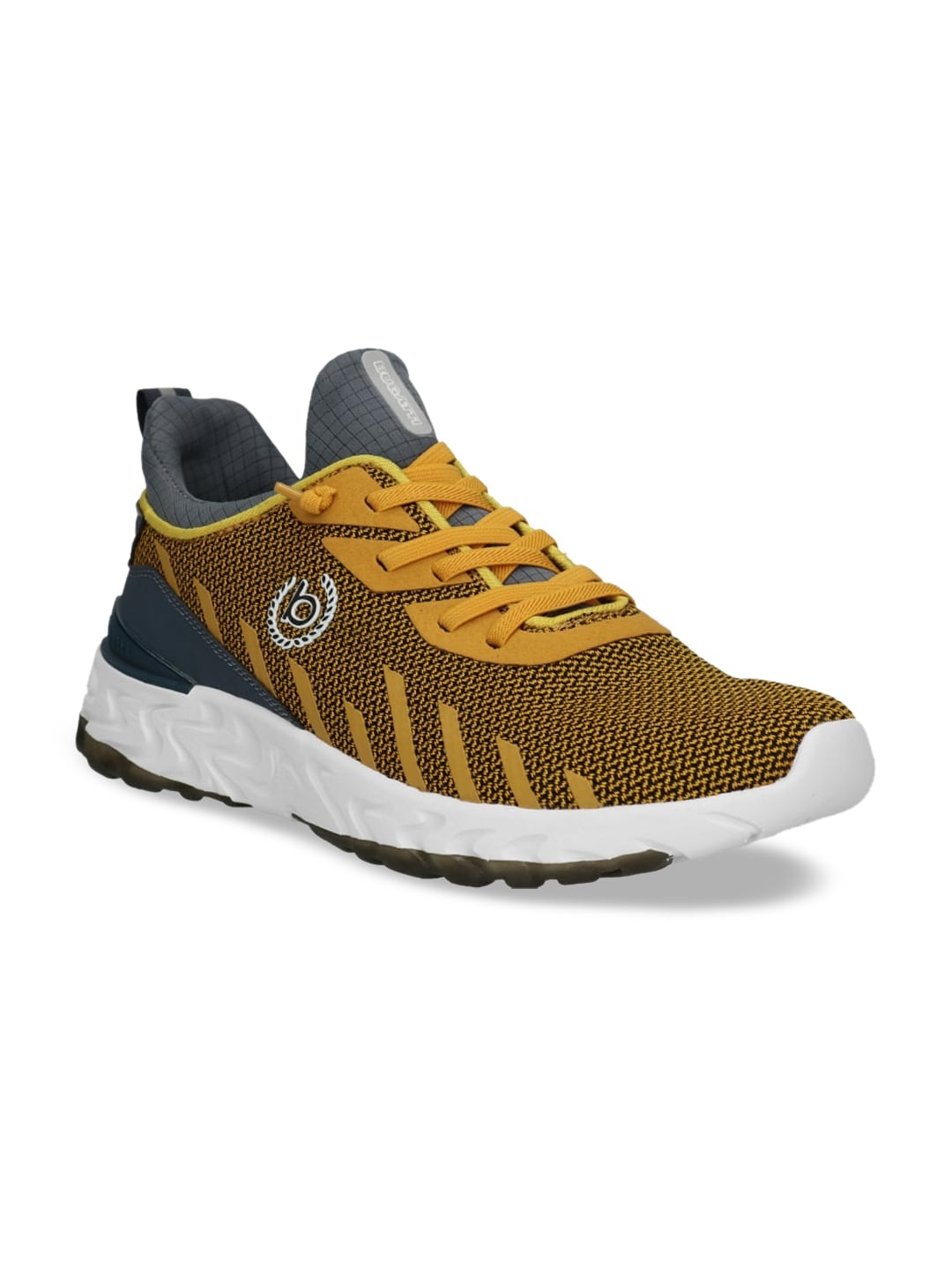 

Bugatti Men Yellow Active Running Shoes