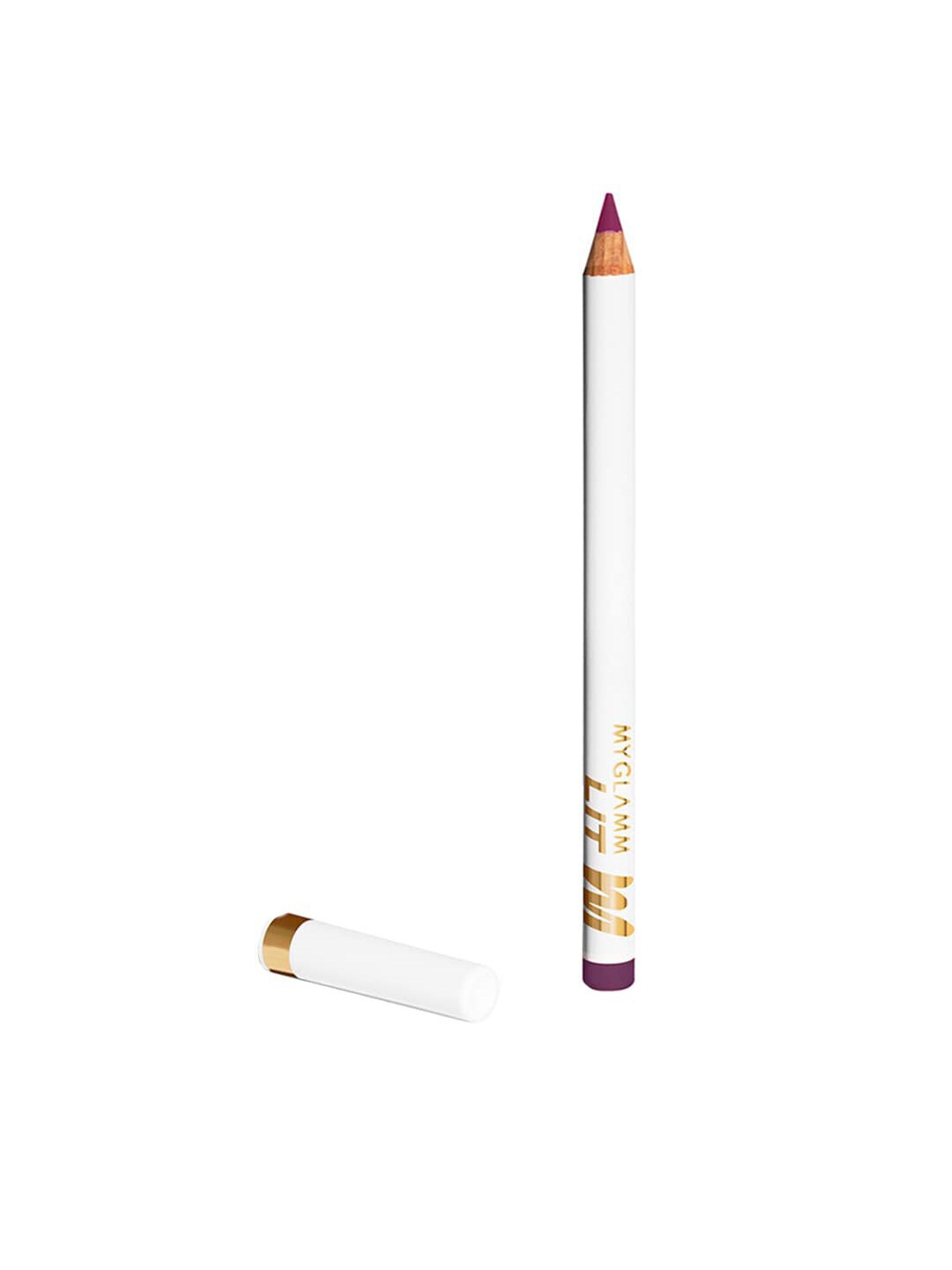 

MyGlamm LIT Matte Lipliner Pencil-Woke-1.14g, Purple