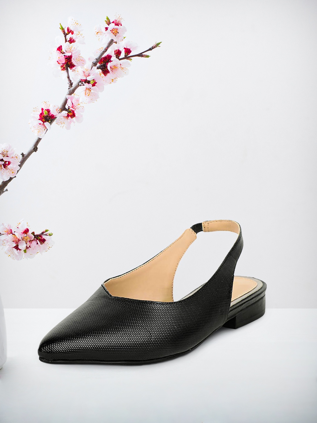 

Marie Claire Women Black Solid Pumps