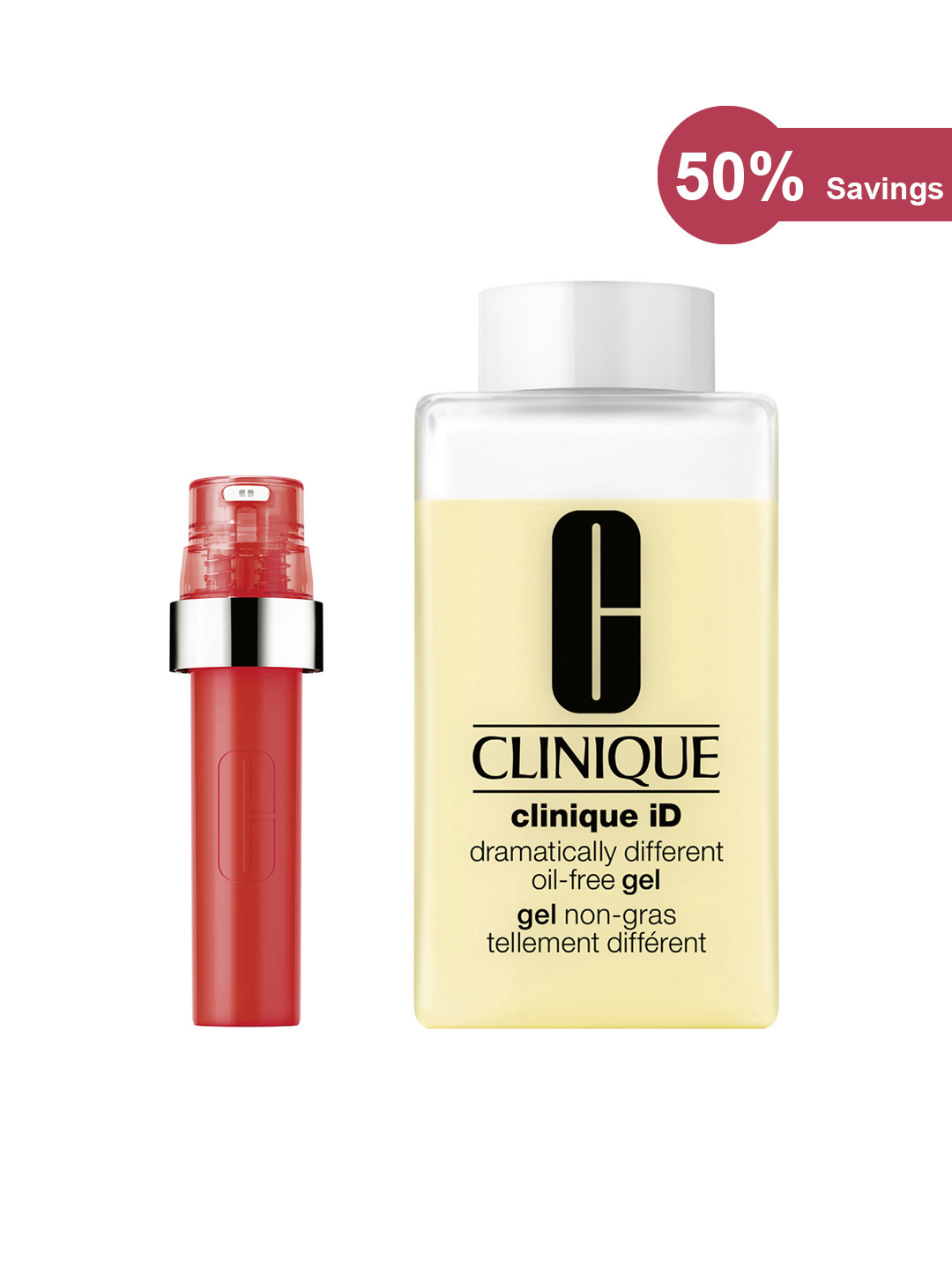 

Clinique iD Oil-Free Gel 115 ml + Active Cartridge Concentrate for Imperfections 10ml, Yellow