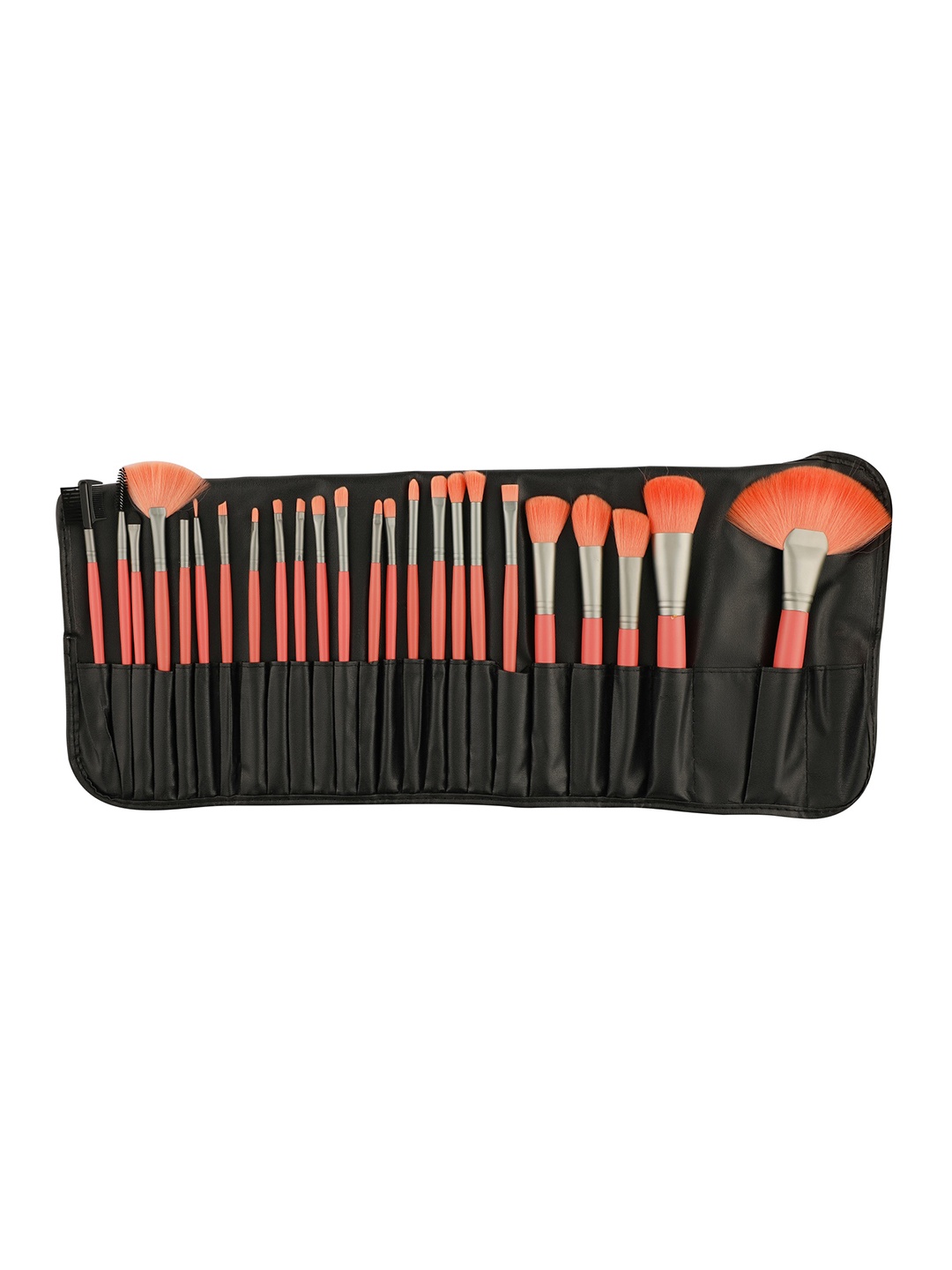 

Beaute Secrets 24pcs Premium Cosmetic Makeup Brush Set, Orange