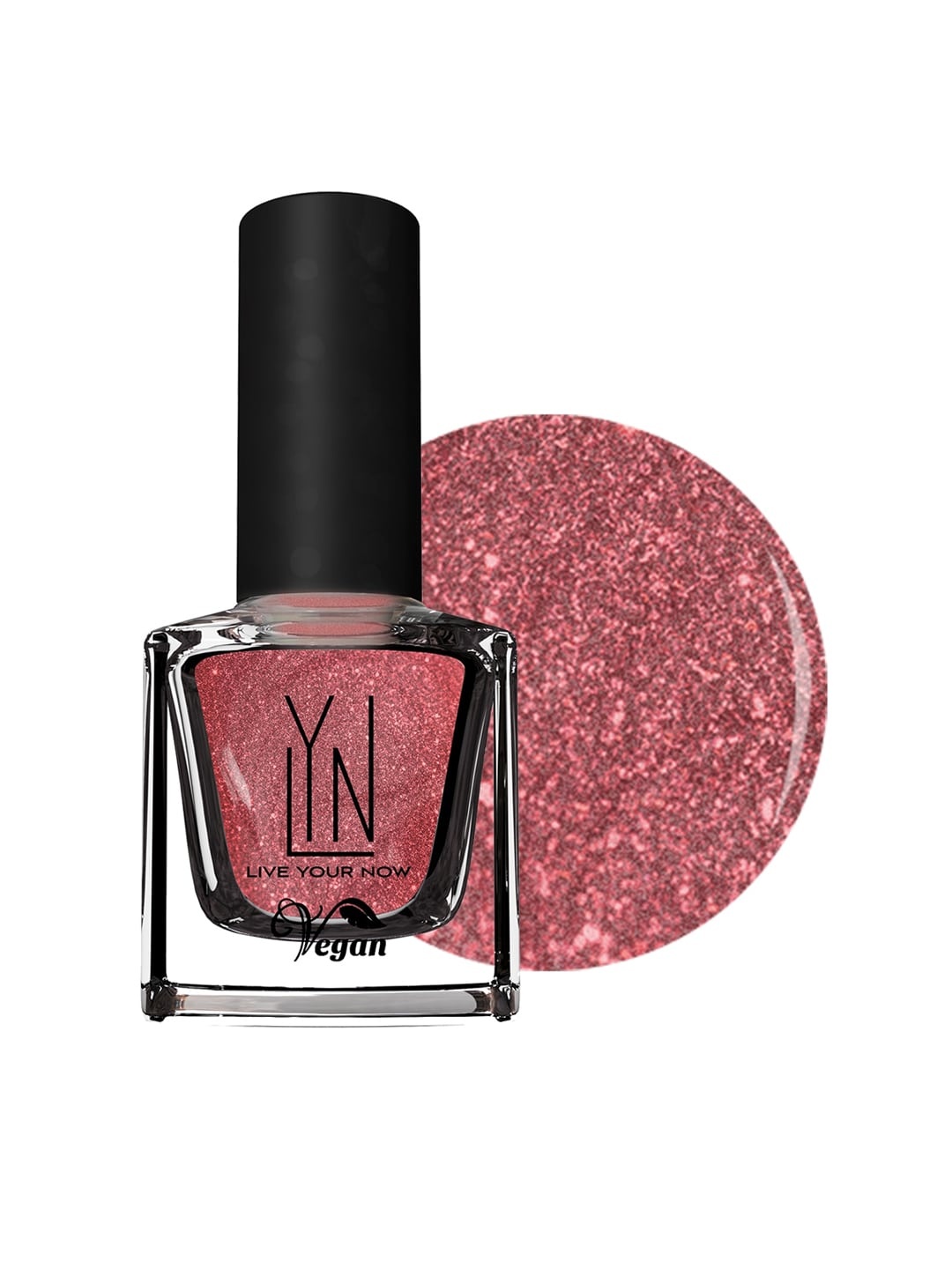 

LYN LIVE YOUR NOW Pop Champagne Nail Polish, Pink