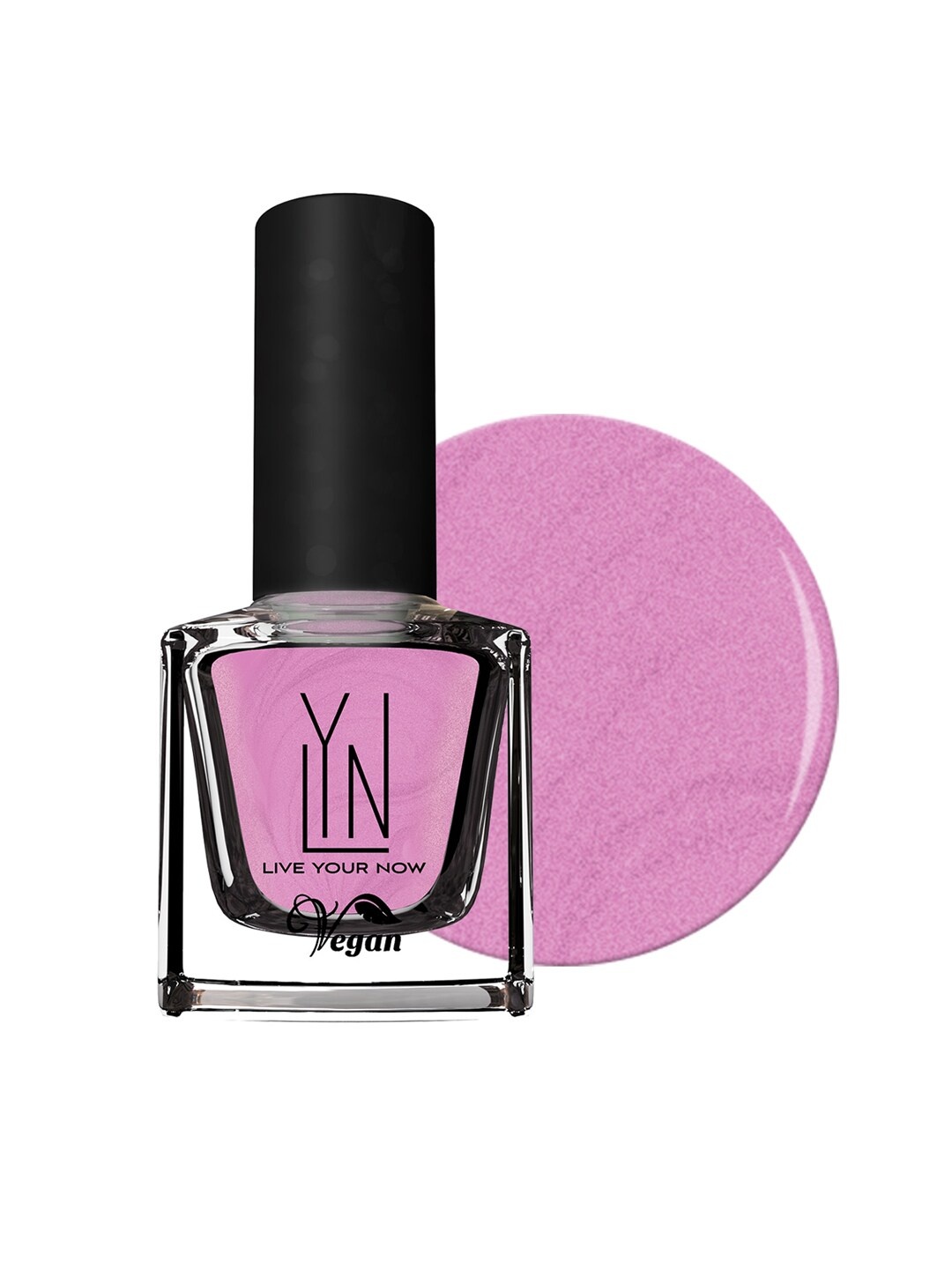 

LYN LIVE YOUR NOW Pink Fast Dry Non Toxic Nail Polish