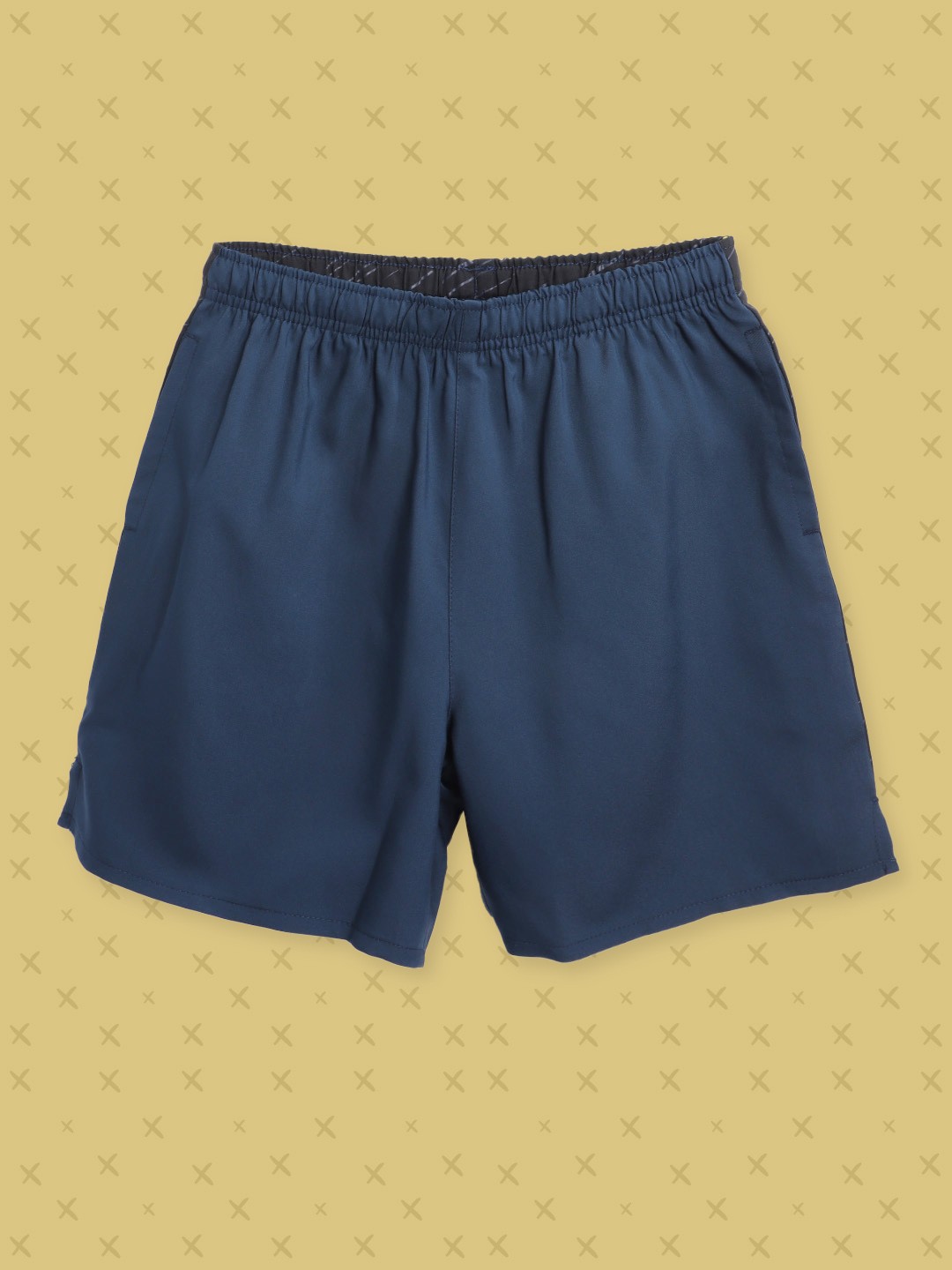 

HRX By Hrithik Roshan U-17 Boys Dress Blue & Jet Black Rapid-Dry Antimicrobial Shorts