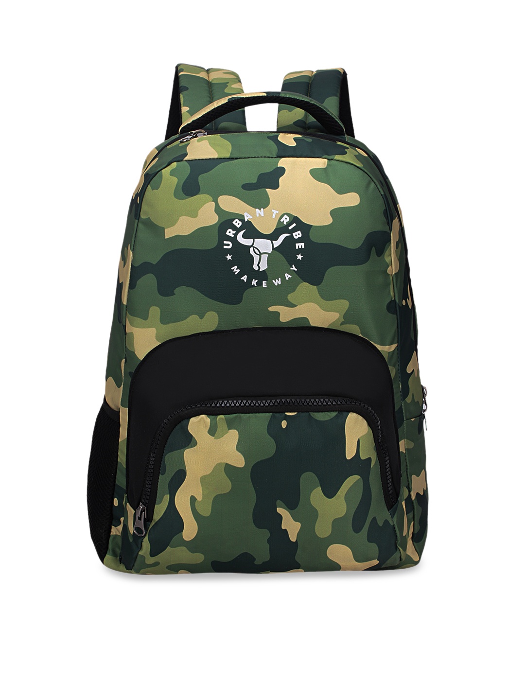 

URBAN TRIBE Unisex Green Camouflage Backpack