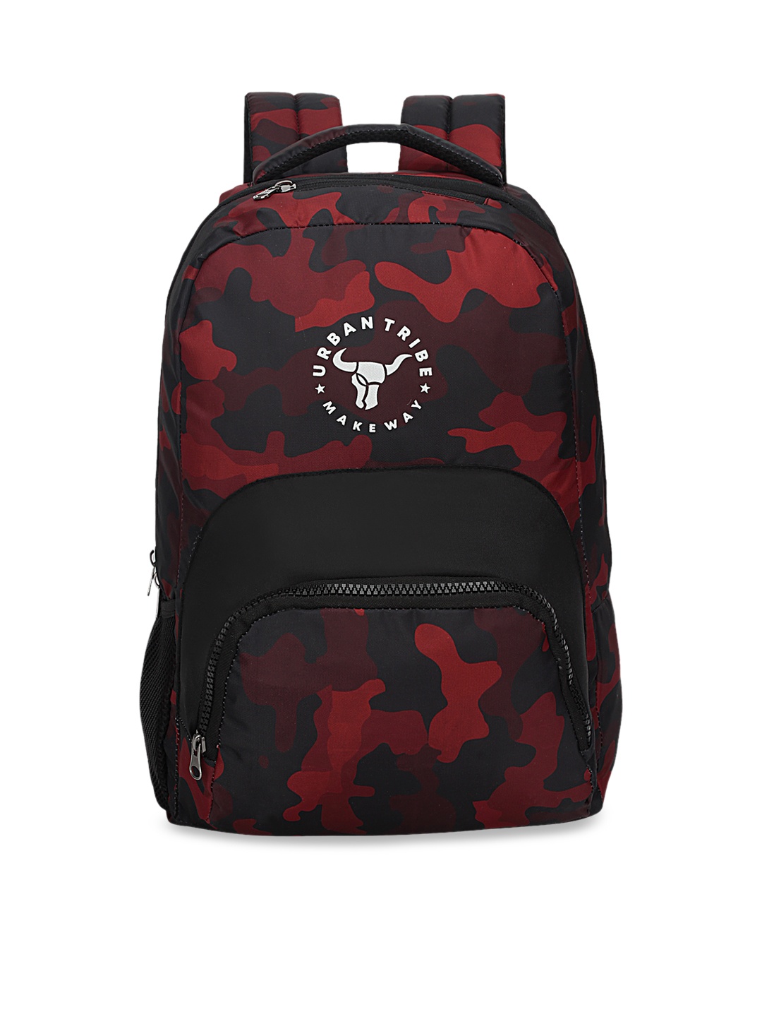 

URBAN TRIBE Unisex Red Camouflage Backpack