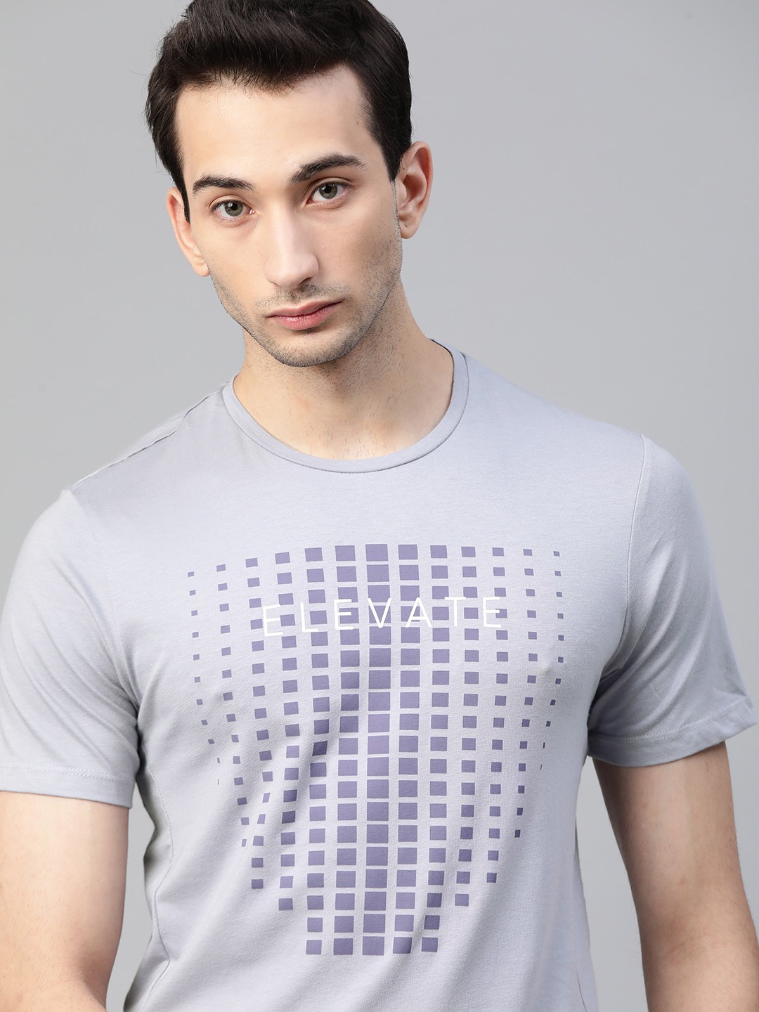 

HRX By Hrithik Roshan Men Aleutian Printed Bio-Wash Antimicrobial Yoga Tshirt, Blue
