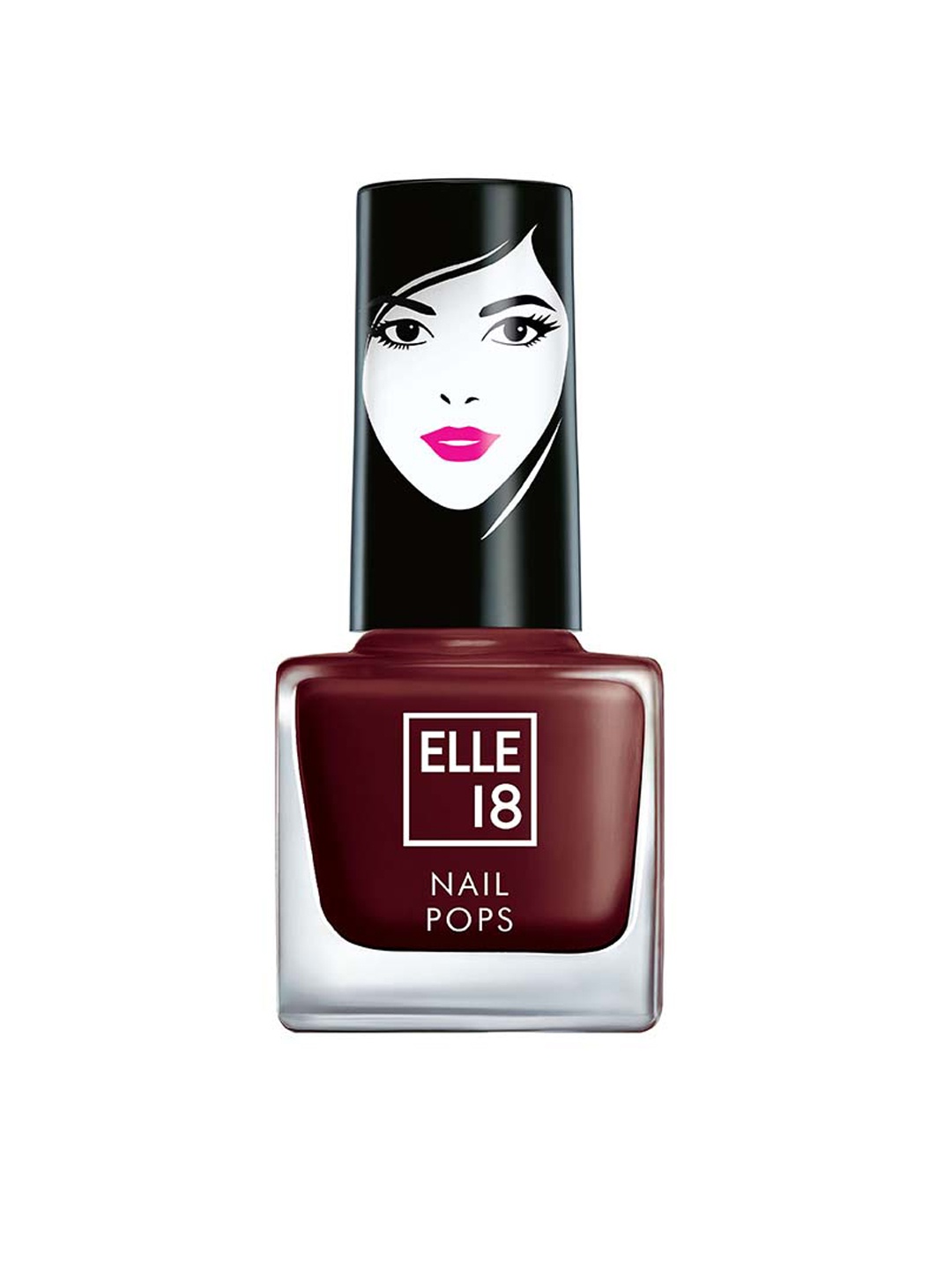 

ELLE 18 Nail Pops Nail Polish- 125, Coffee brown