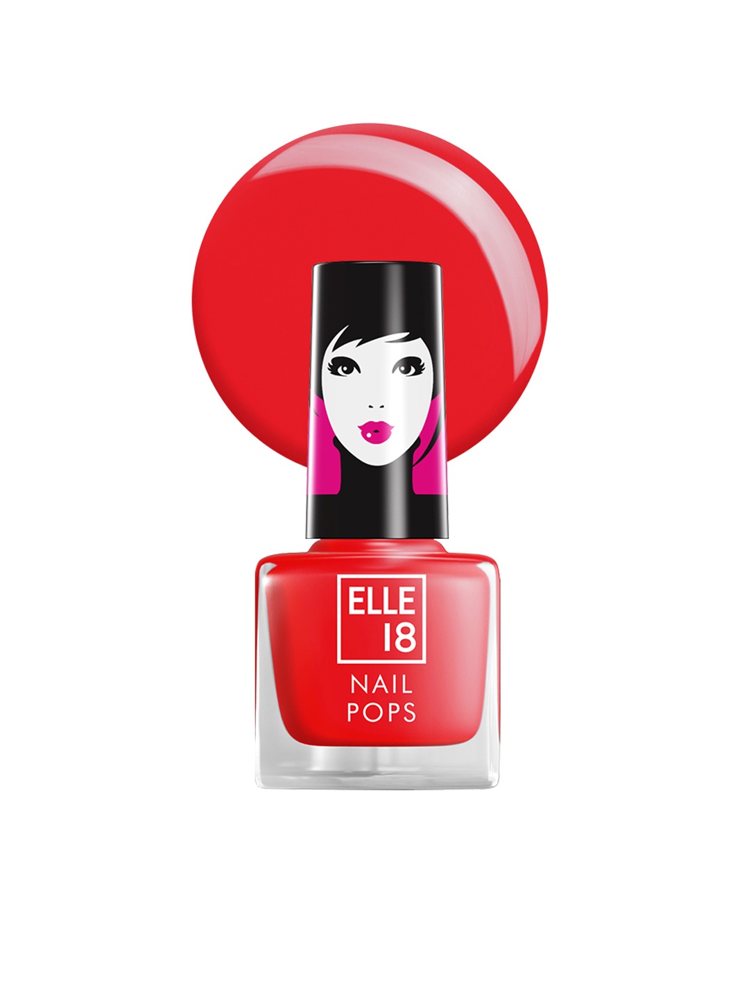 

ELLE 18 Nail Pops Nail Polish- 129, Red