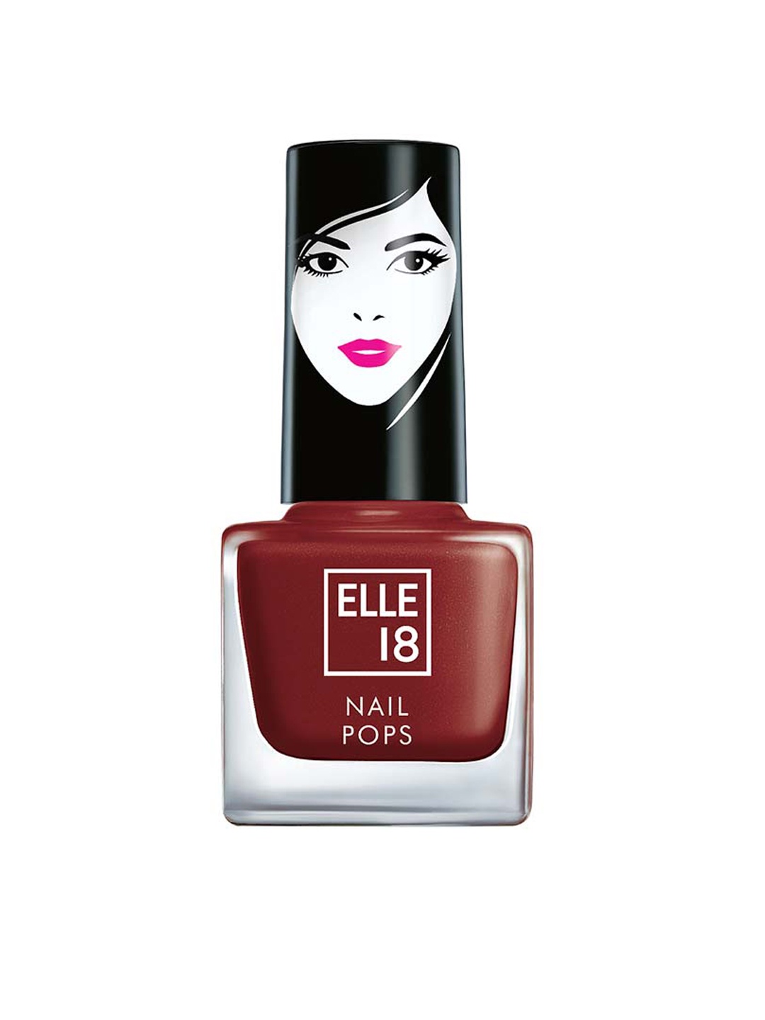 

ELLE 18 Nail Pops Nail Polish - 122, Maroon