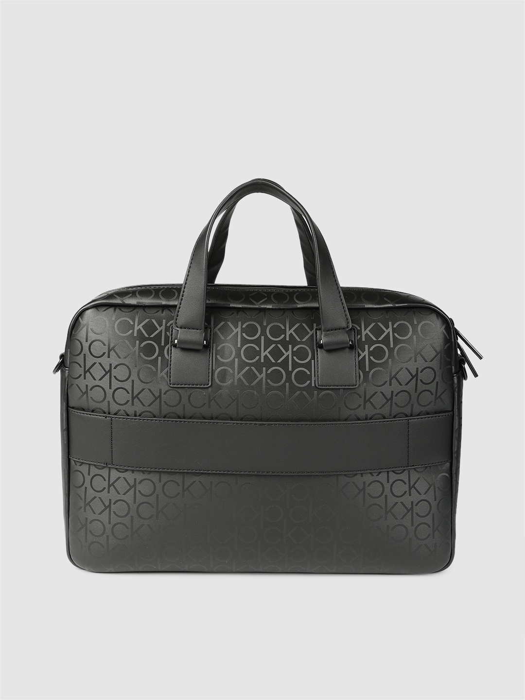 

Calvin Klein Men Black Printed Laptop Bag