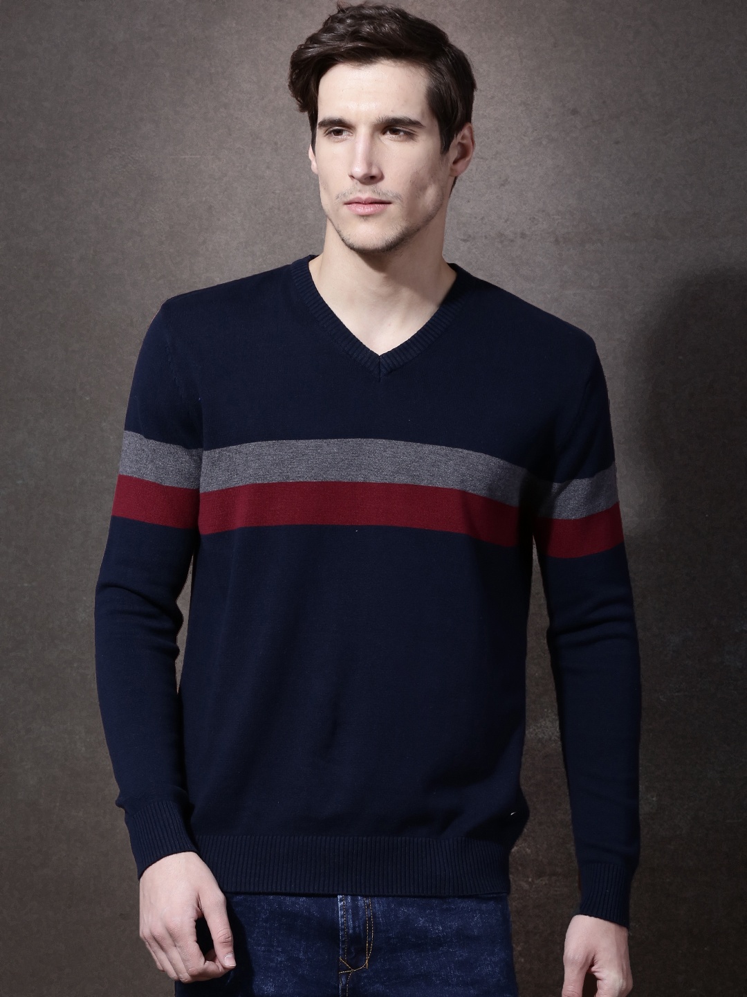 

Roadster Navy Sweater, Navy blue